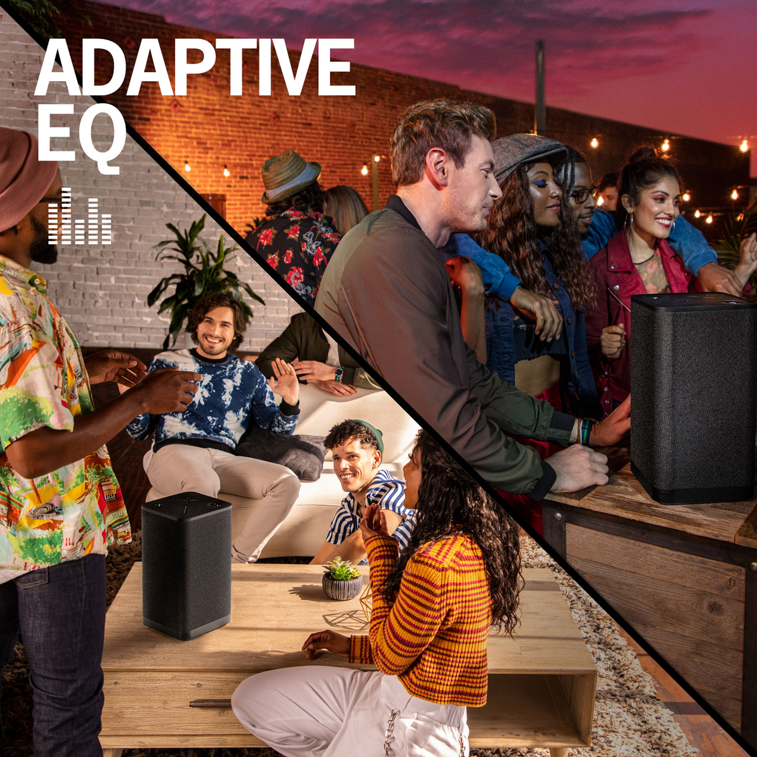 Haut-parleur sans fil Bluetooth à l'épreuve des éclaboussures HYPERBOOM d'Ultimate Ears - Noir