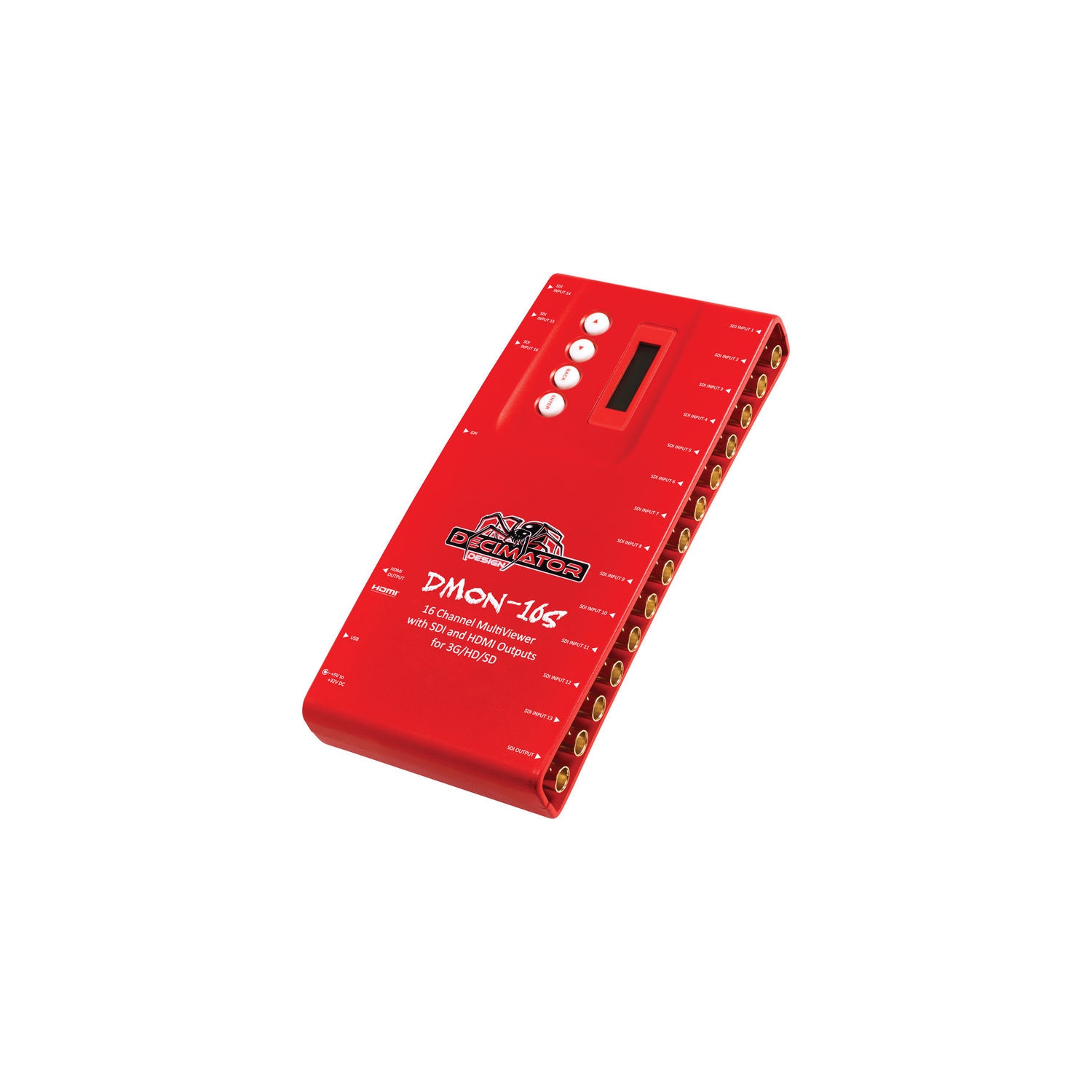 Decimator – MultiViewer Dmon-16S 1 à 16 canaux avec SDI et HDMI