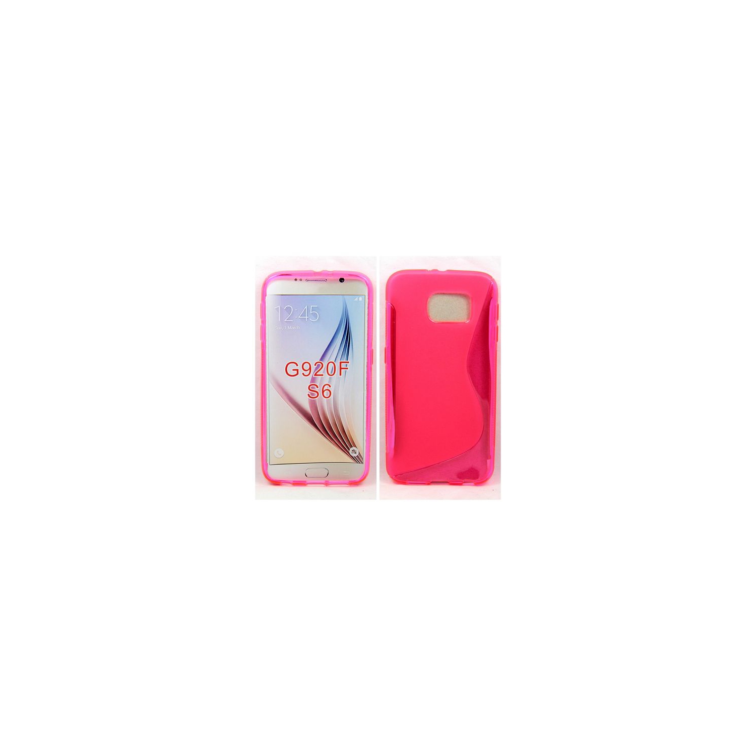 Coque en TPU Samsung S6 S Line, rose