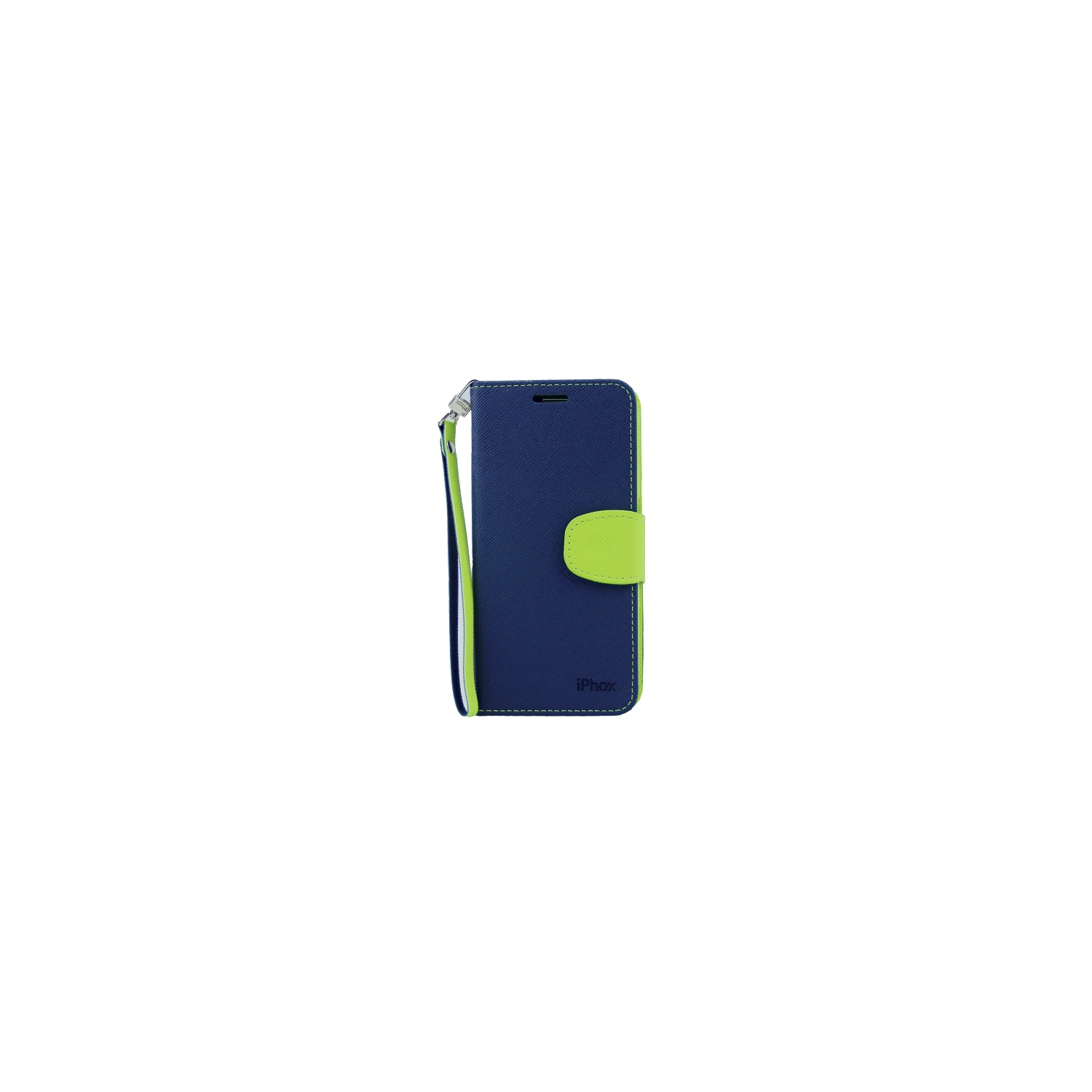 Samsung S6 Iphox Flip Case, Navy Blue