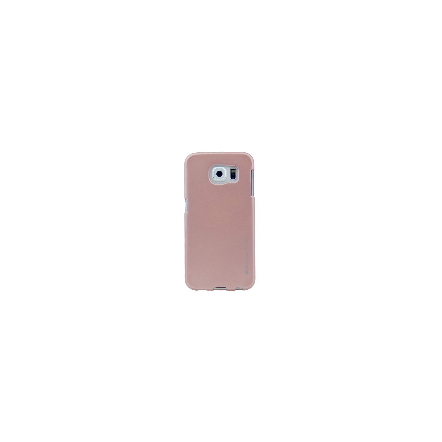 Samsung S6 Goospery iJelly Metal Case, Or rose