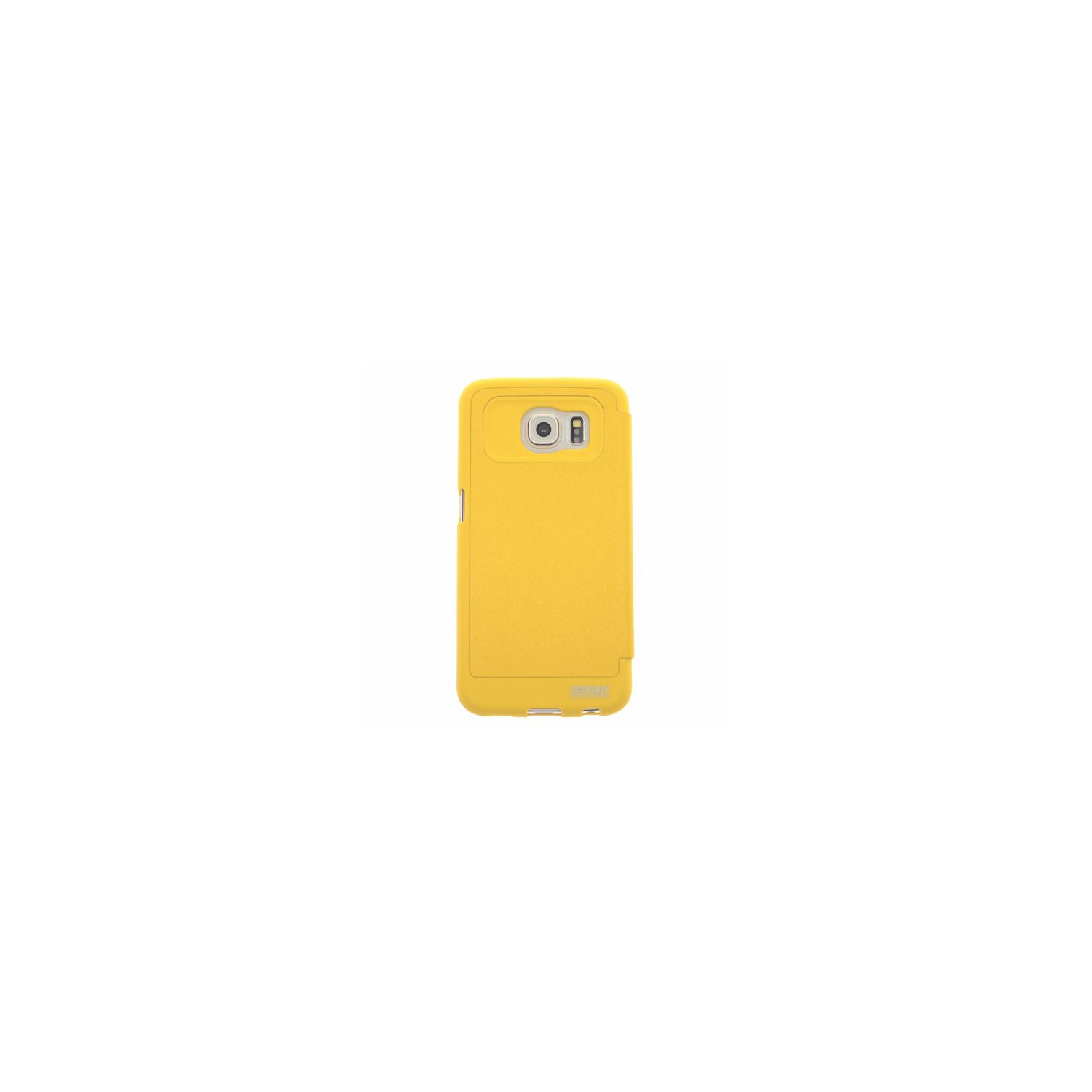 Samsung S6 Goospery Bumper View Flip, Jaune