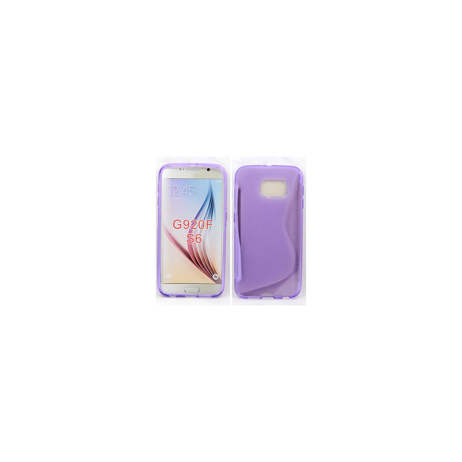 Coque en TPU Samsung S6 S Line, Violet