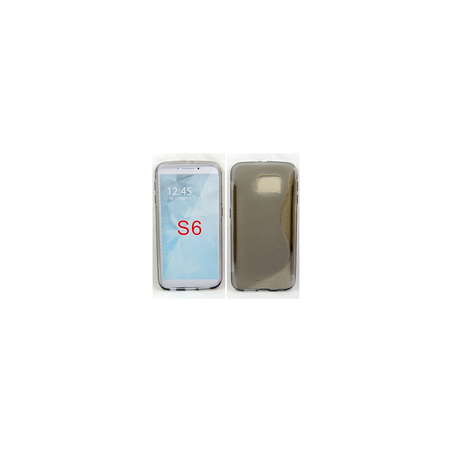 Samsung S6 S Line TPU Case, Smoke