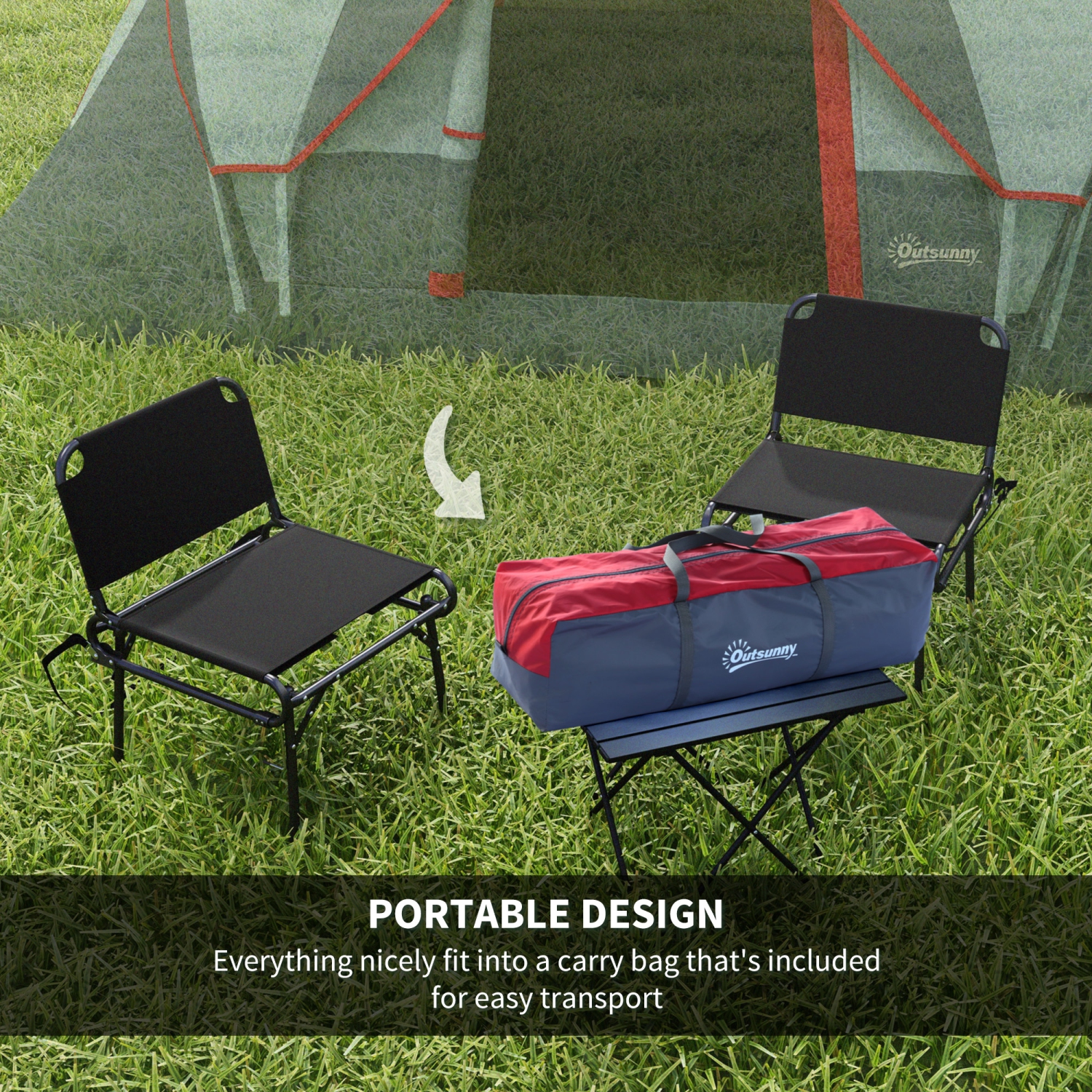 Outsunny 6 Person Tent