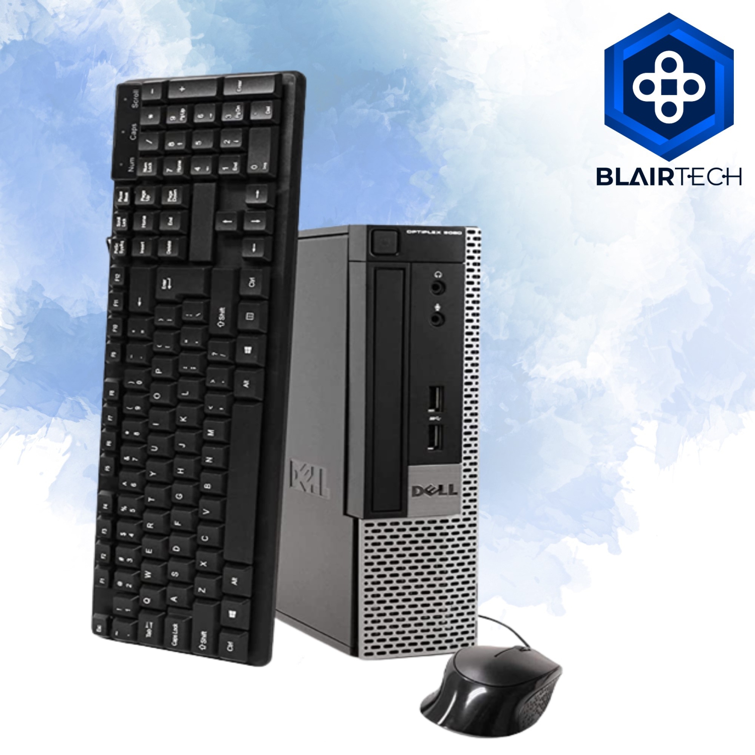 Remis à neuf - Dell OptiPlex 9020 SFF, processeur quadruple coeur i5-4590 jusqu’à 3,7 G, 4G DDR3320 G, DVD, Wi-Fi, BT, Windows 10 Home 64 bits