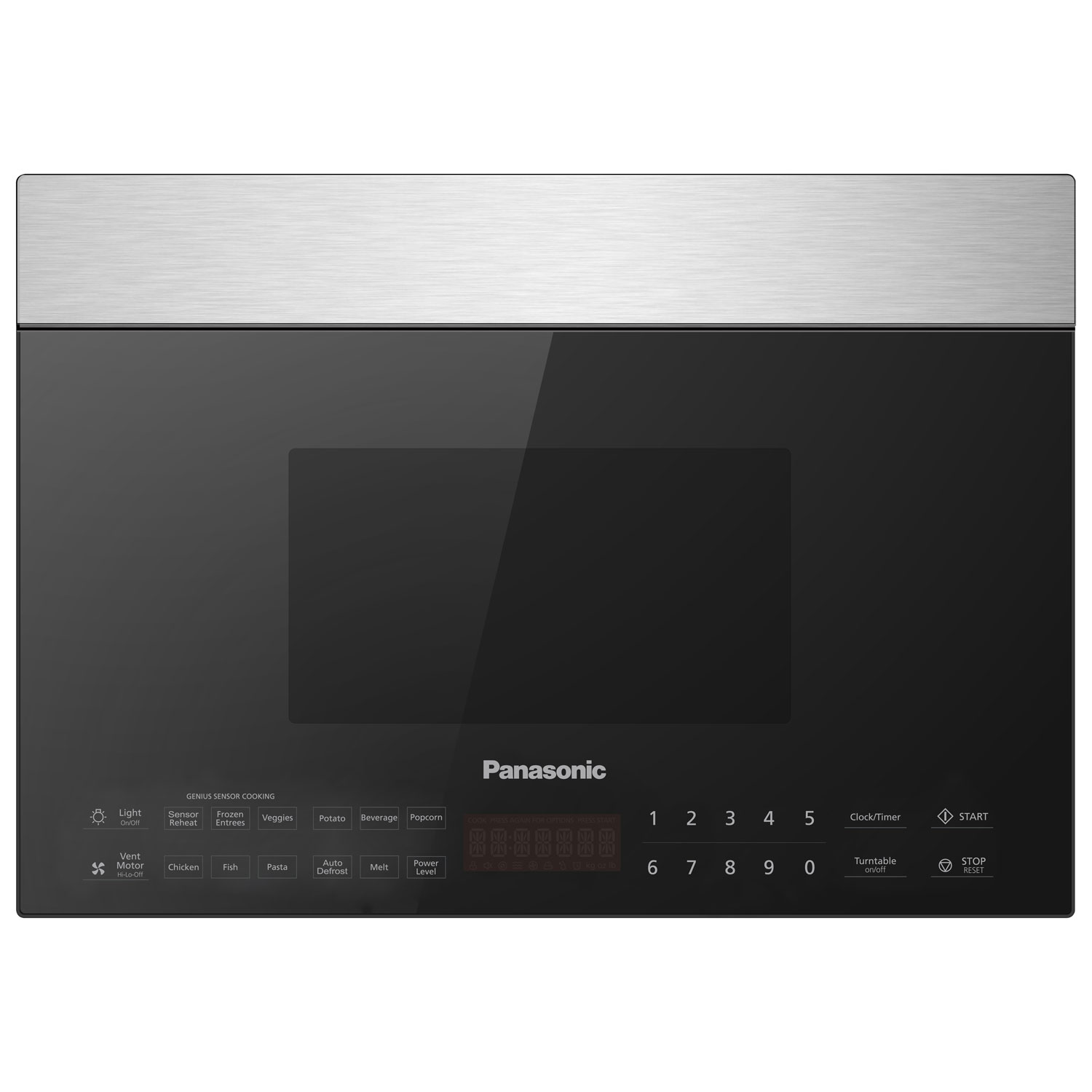 Panasonic Over-The-Range Microwave - 1.4 Cu. Ft. - Full Smoke Black