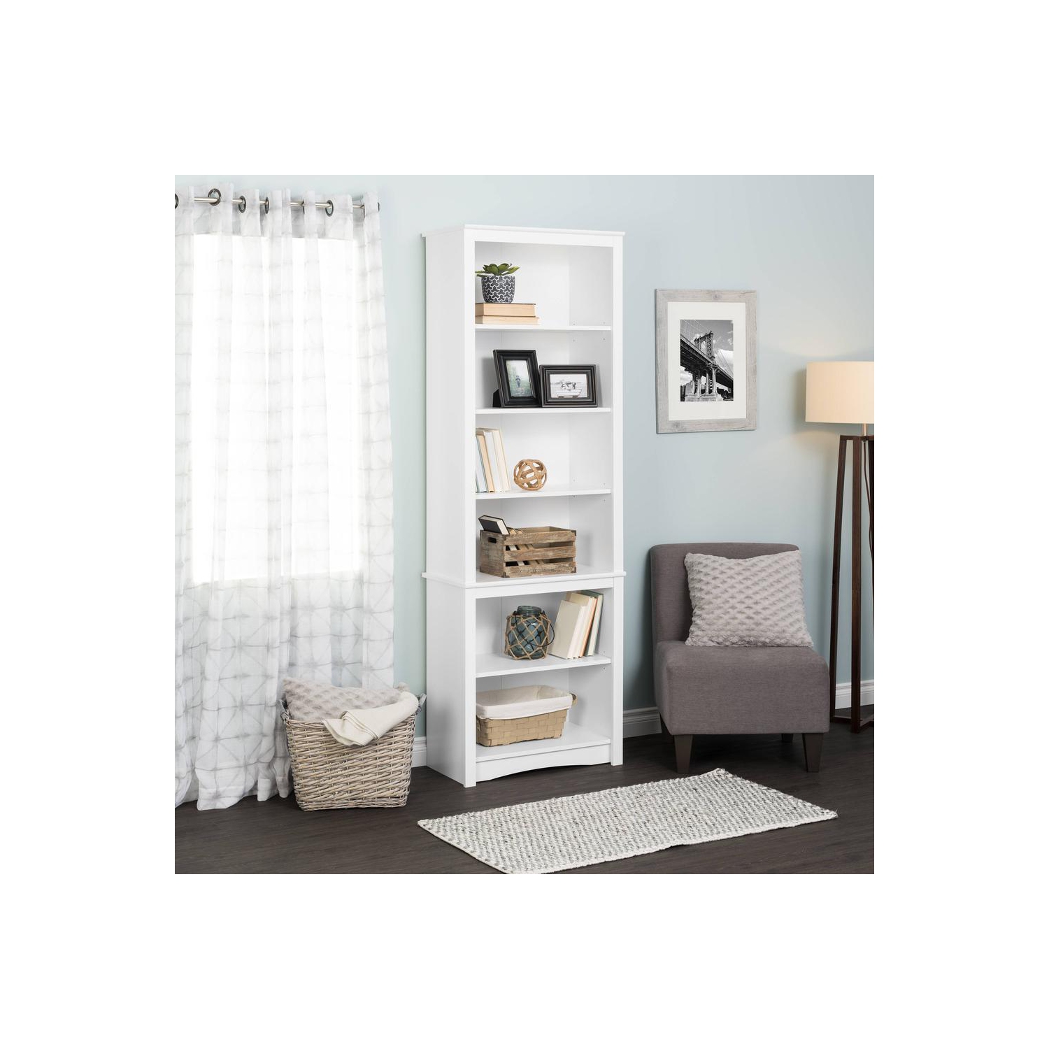 Grande bibliothèque - Blanc