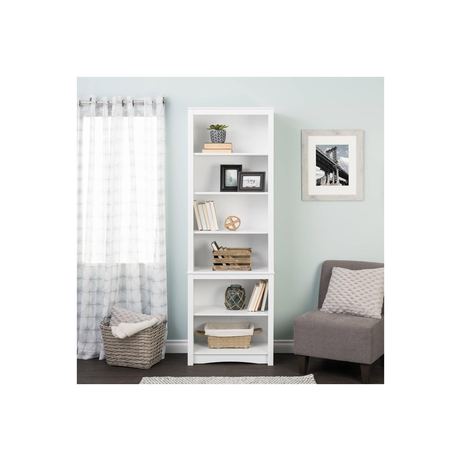 Grande bibliothèque - Blanc