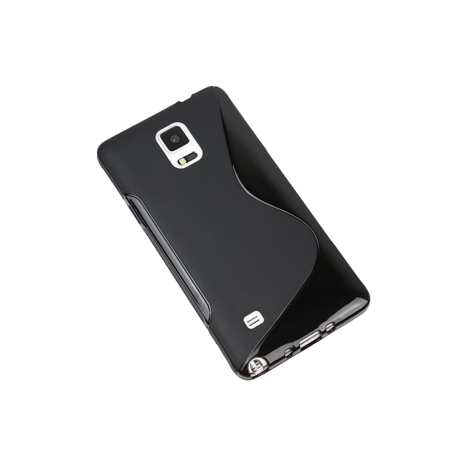 S Line TPU Case For Samsung Note 4, Black