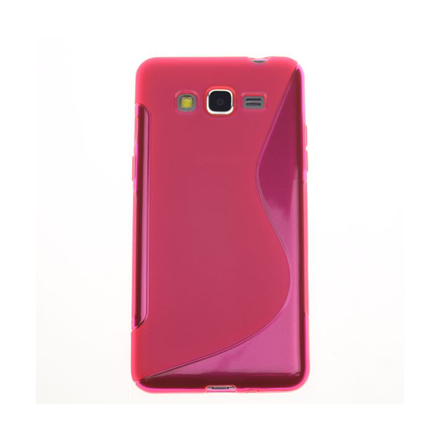 Samsung Grand Prime S Line Design Soft Case, Hot Pink