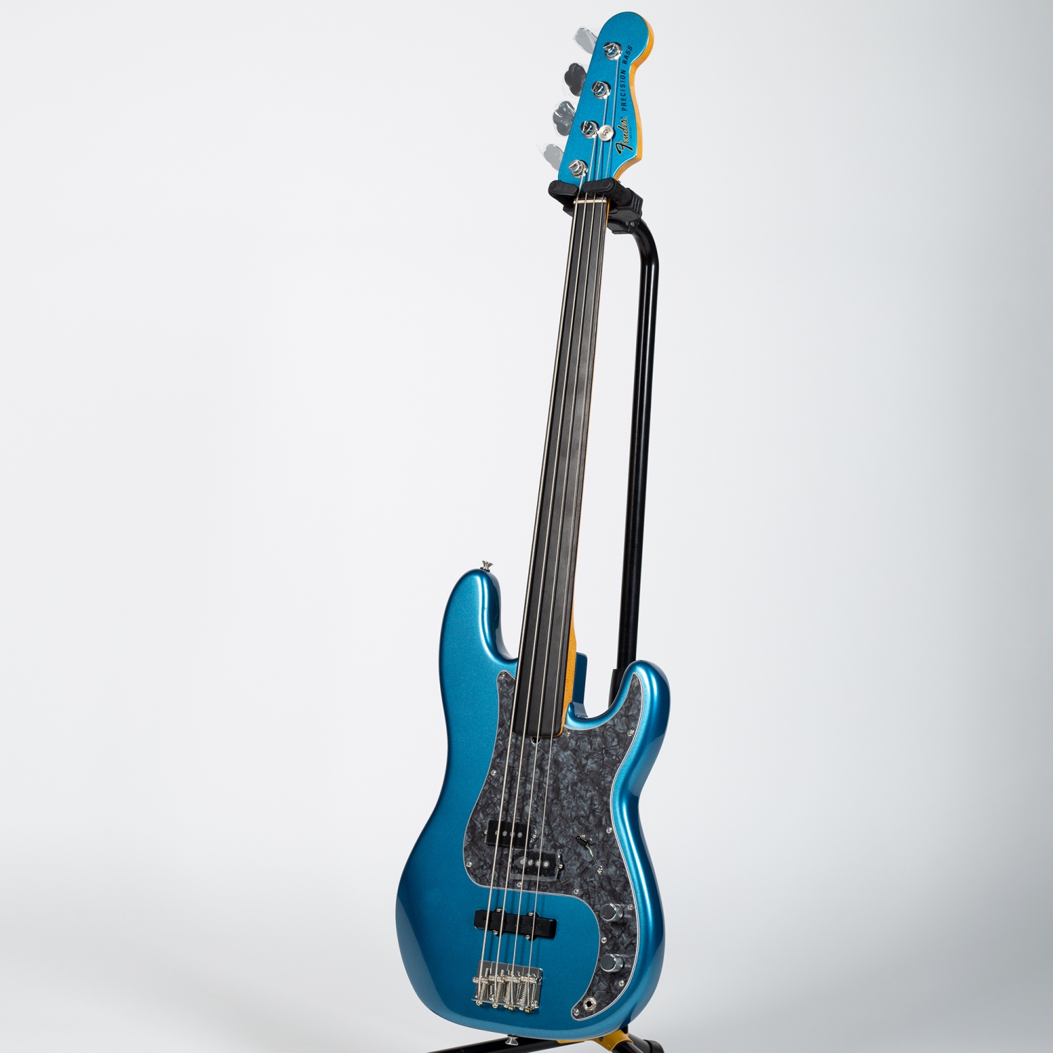 Fender Tony Franklin Fretless Precision Bass - Ebony Lake Placid Blue