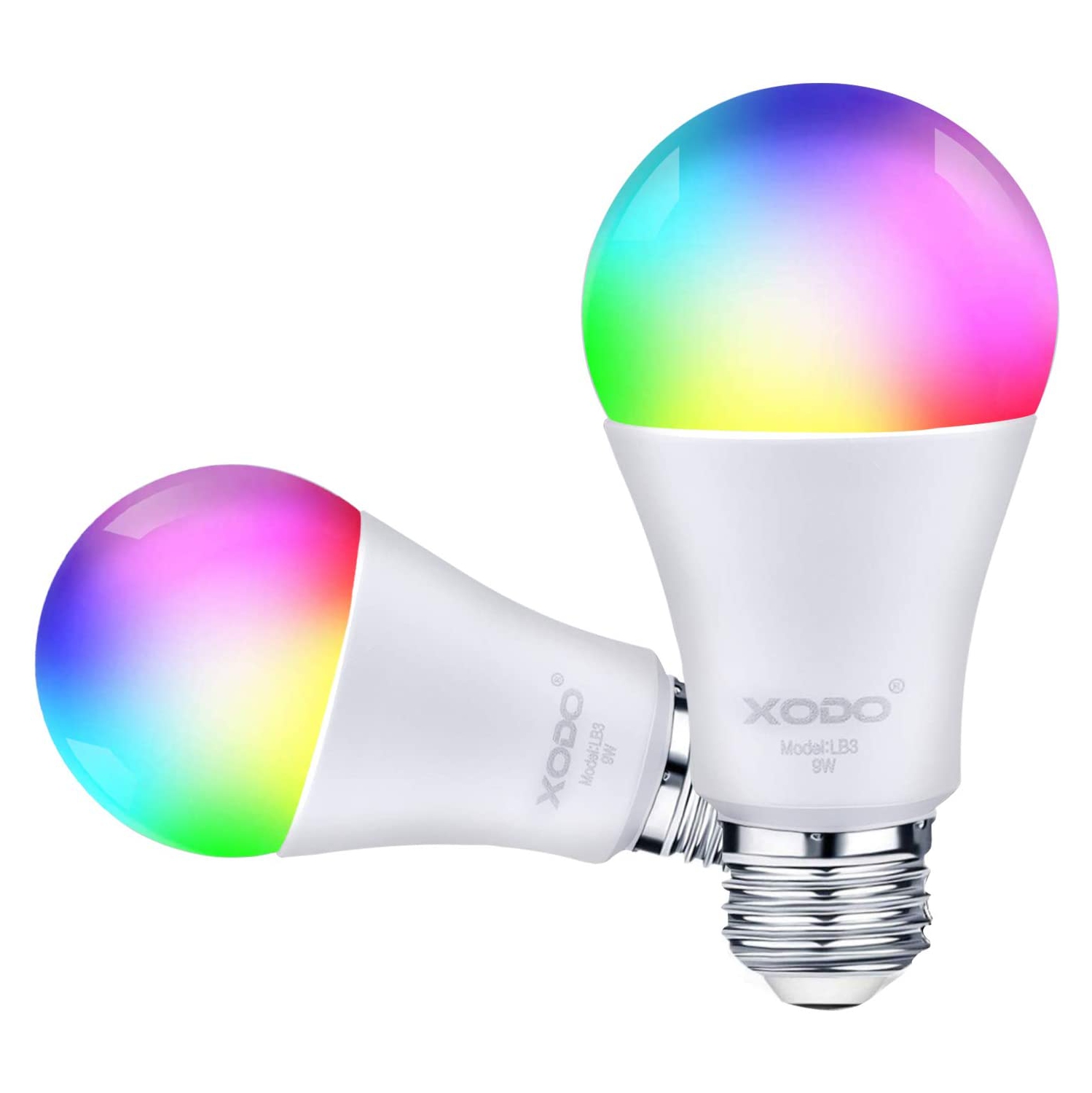 Color Changing Light Bulb App Controlled / Flux Bluetooth Smart Led Light Bulb Smartphone