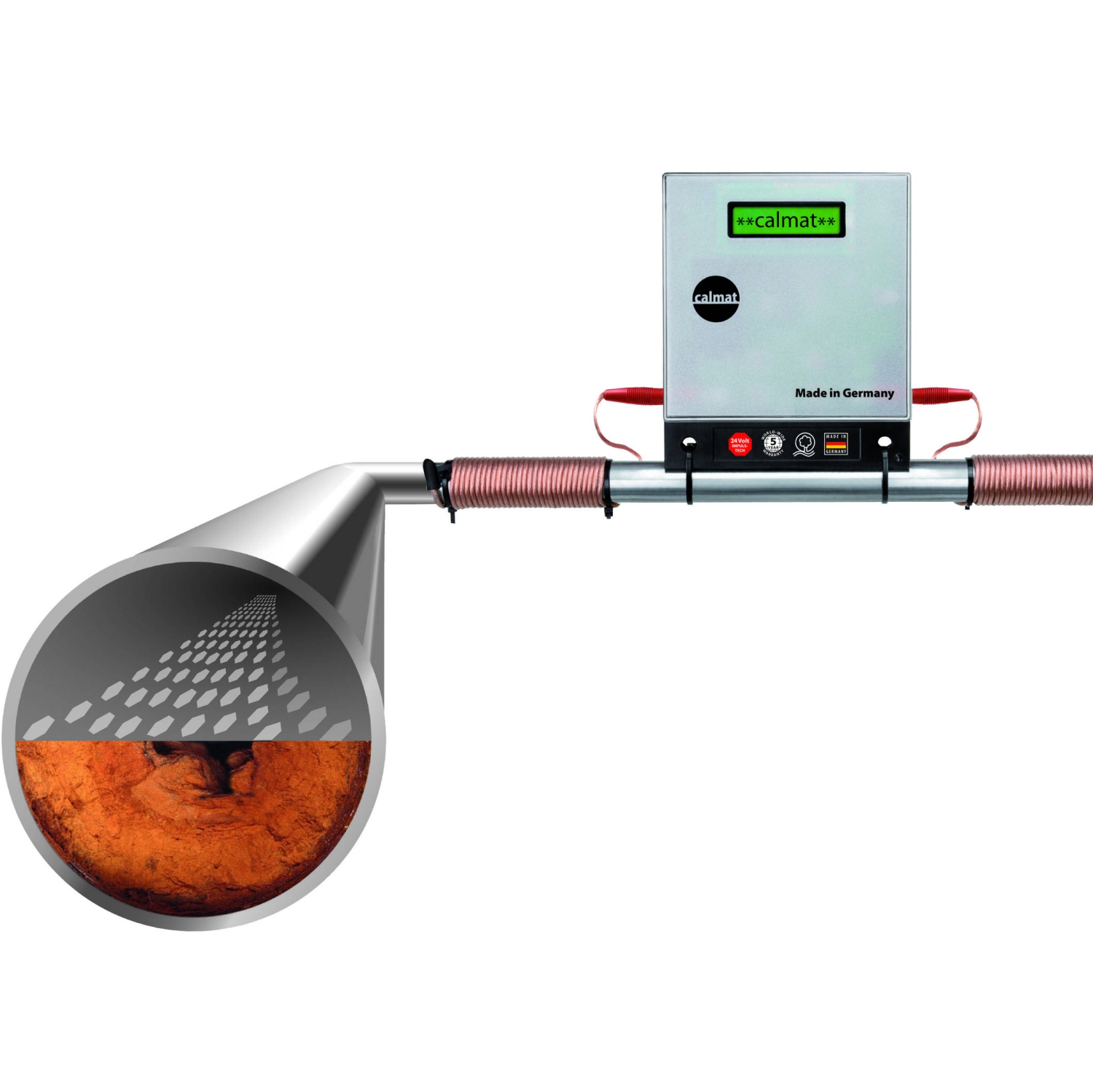 Calmat Electronic Anti Scale and Rust Water Treatment System