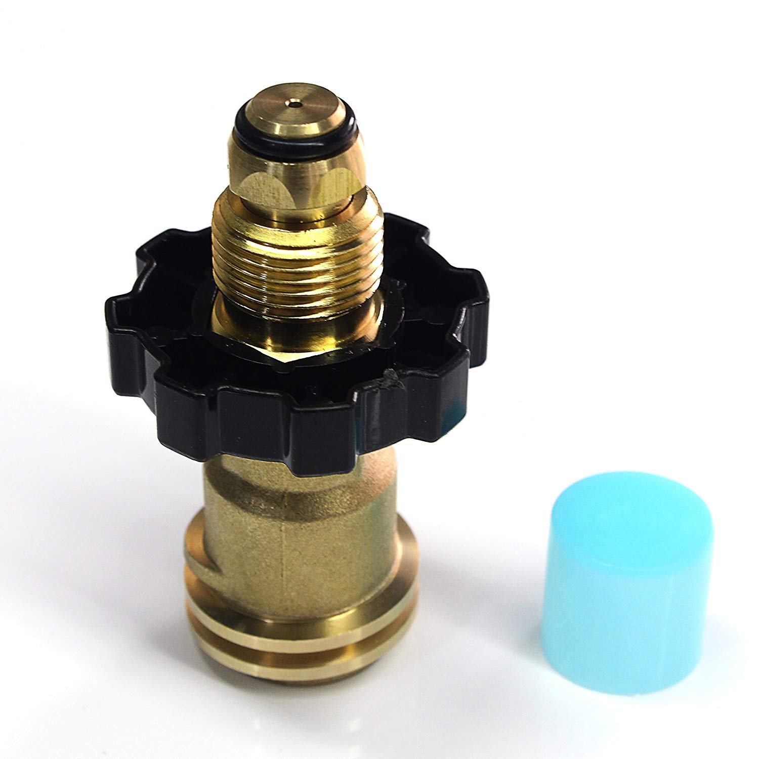 Grill Parts Zone Propane Tank Adapter-QCC1 to POL/Type 1 Adapter with Wrench