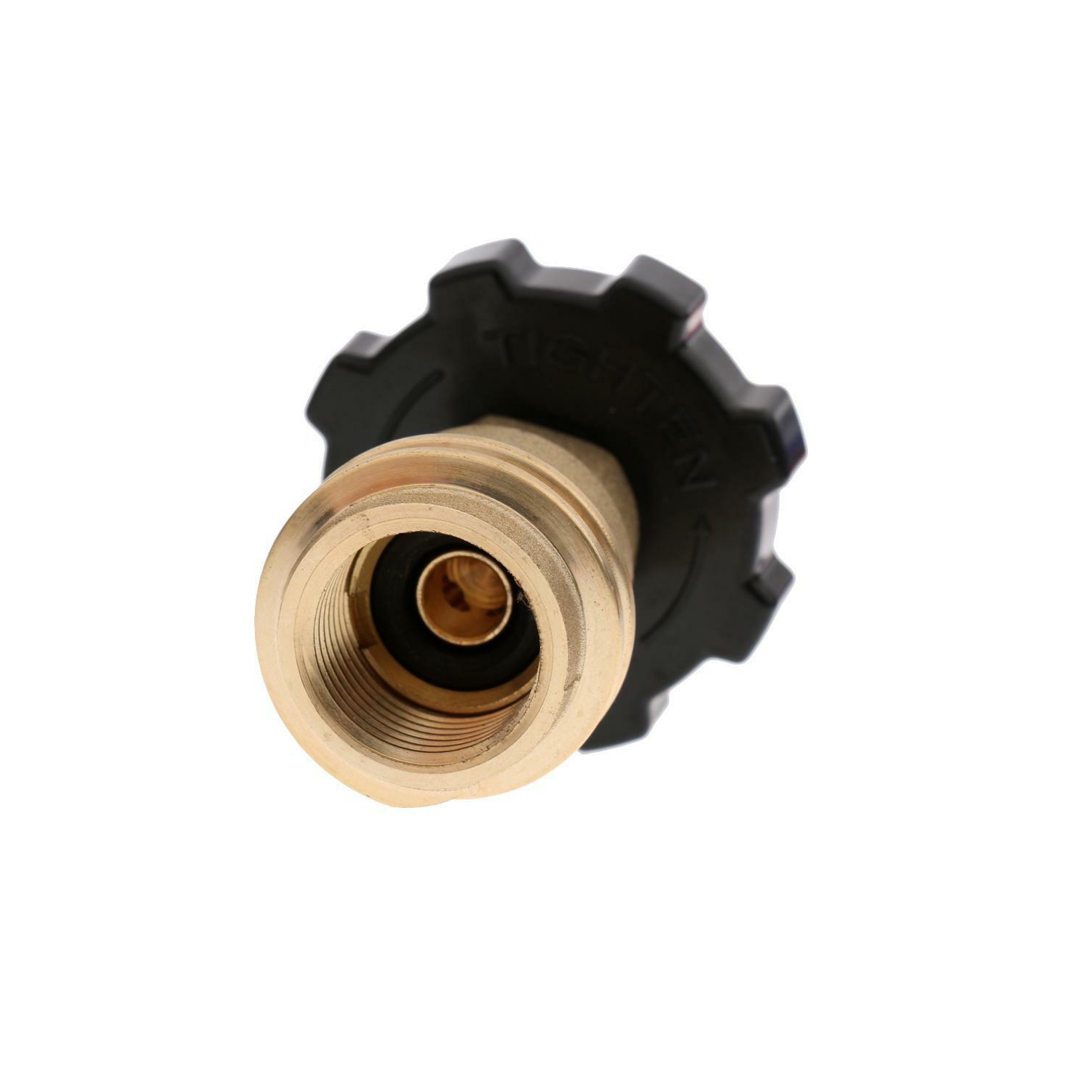 Grill Parts Zone Propane Tank Adapter-QCC1 to POL/Type 1 Adapter with Wrench