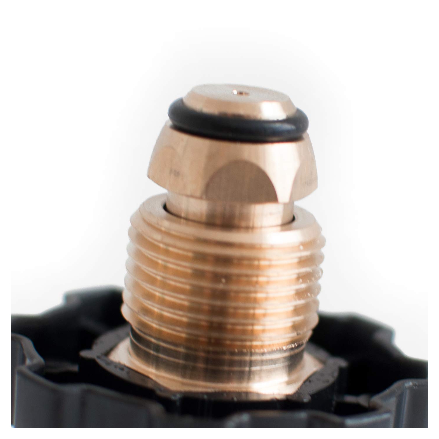 Grill Parts Zone Propane Tank Adapter-QCC1 to POL/Type 1 Adapter with Wrench