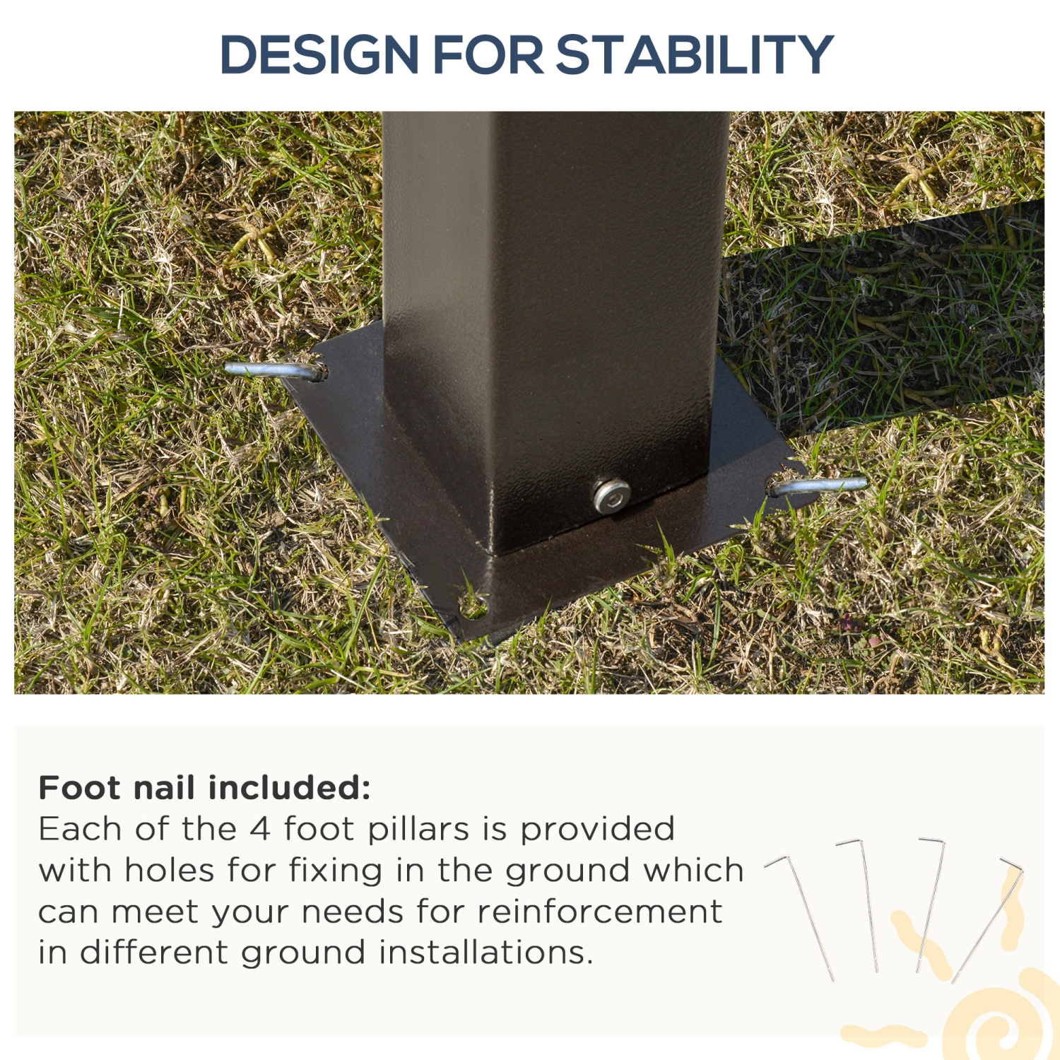 Abri de jardin extérieur rigide de 10 x 12 pi avec toit en polycarbonate, abri pare-soleil de jardin de luxe pavillon avec rideaux amovibles