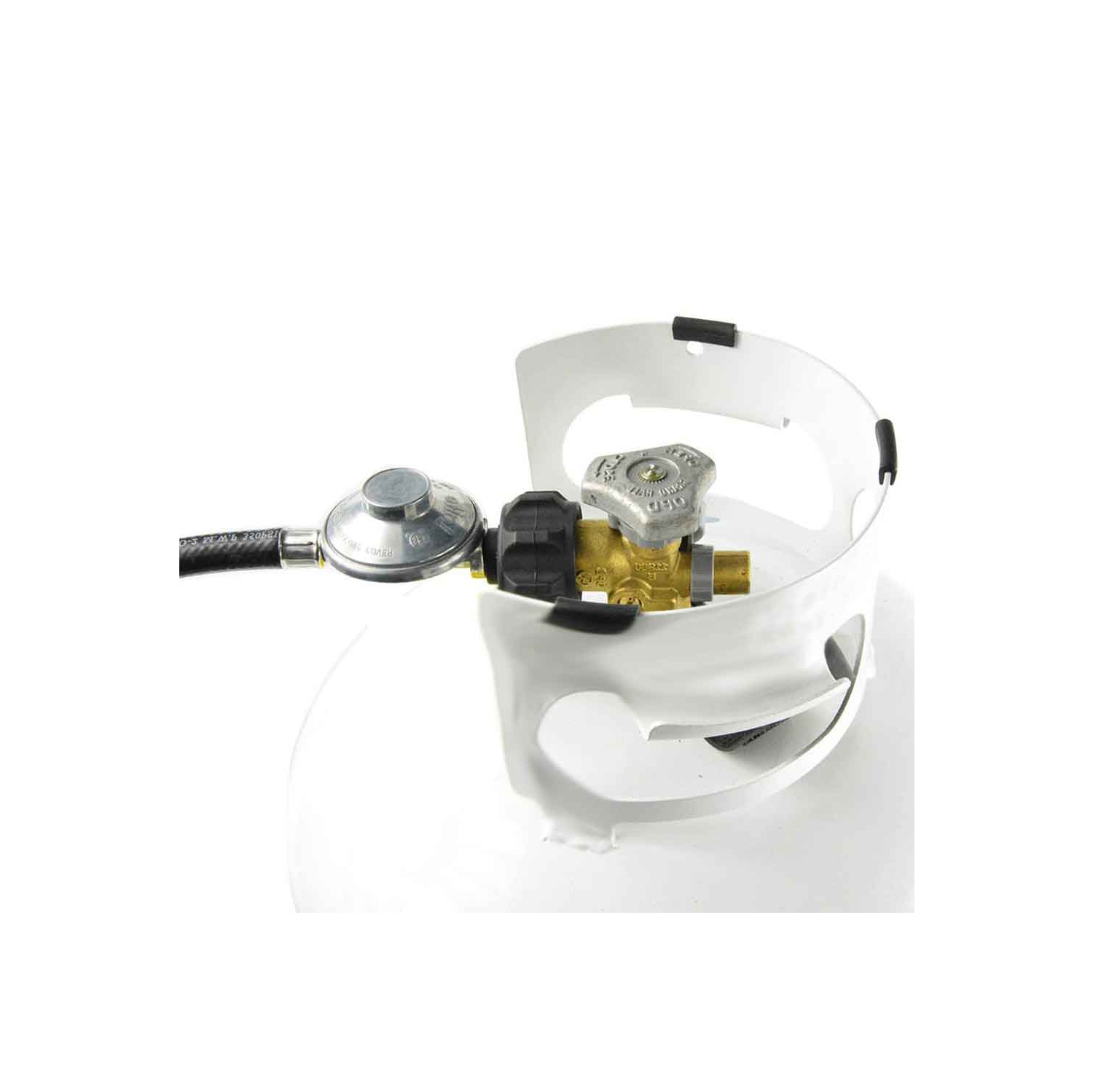 Grill Parts Zone 60 Inch 5ft Low Pressure Regulator with Hose, QCC1 LP Tank for RV, 3 Burner Camp Chef Stove and Wall Heater