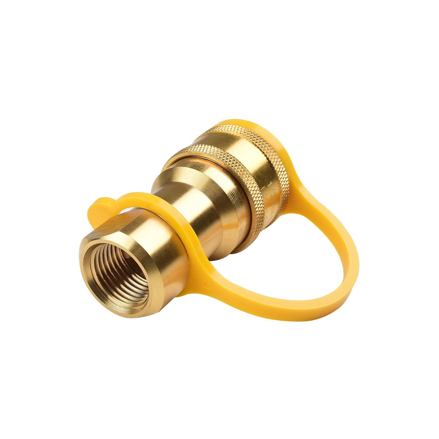 Grill Parts Zone Half inch Natural Gas 8 Feet Hose With Quick Disconnect For High Output Grills