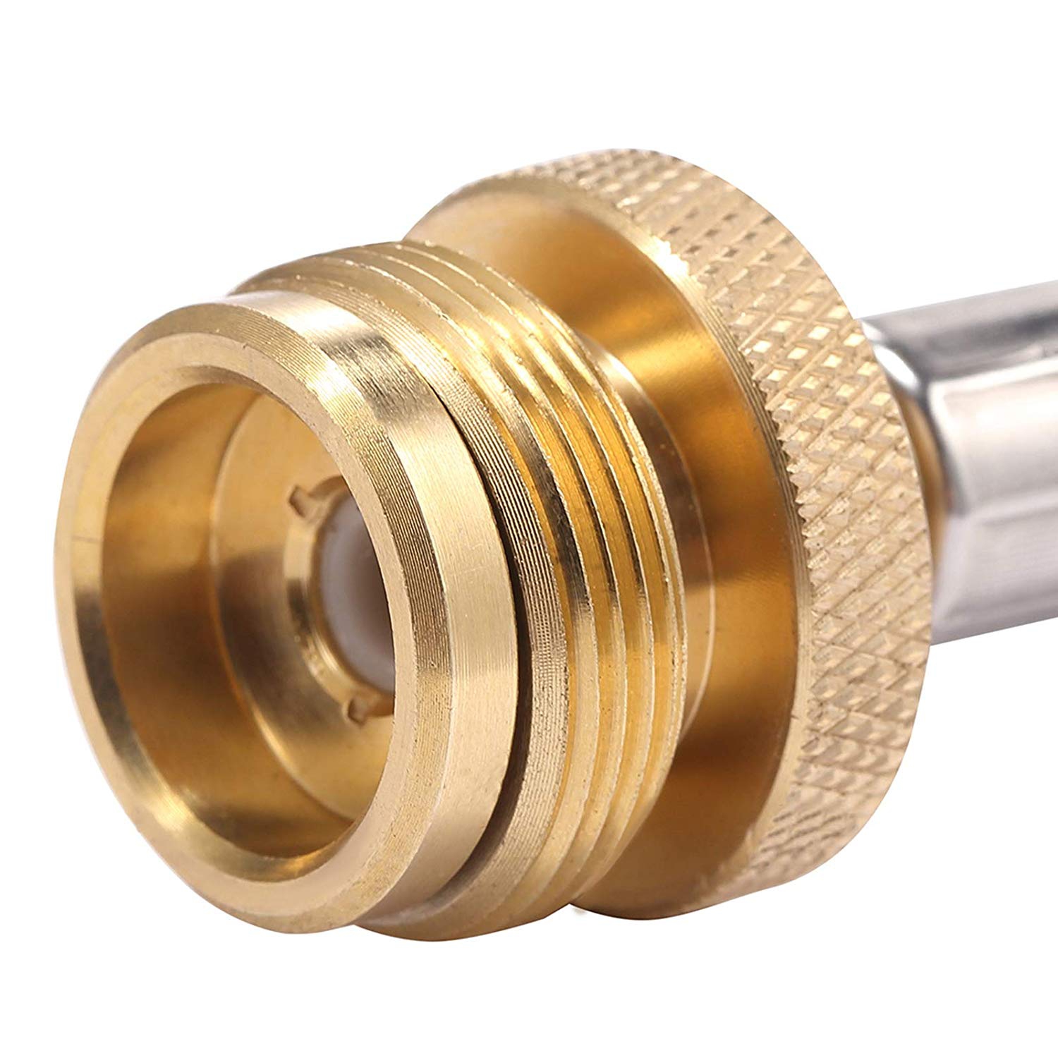 Tuyau de propane de 12 pi, permet de connecter des électroménagers portatifs de 1 lb à un réservoir de propane de 5 à 40 lb, pour chauffe-eau Buddy