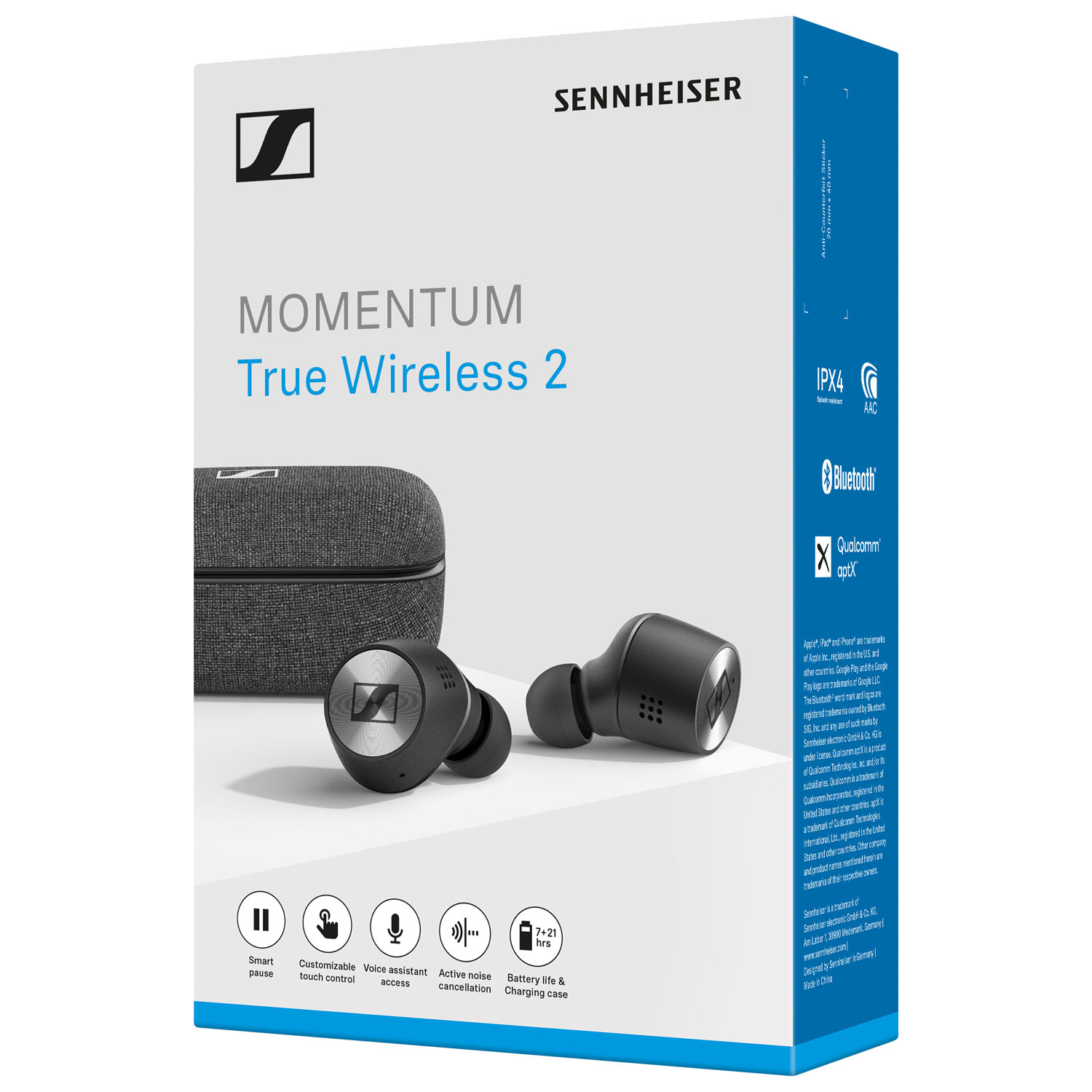 Sennheiser MOMENTUM 2 In-Ear Noise 