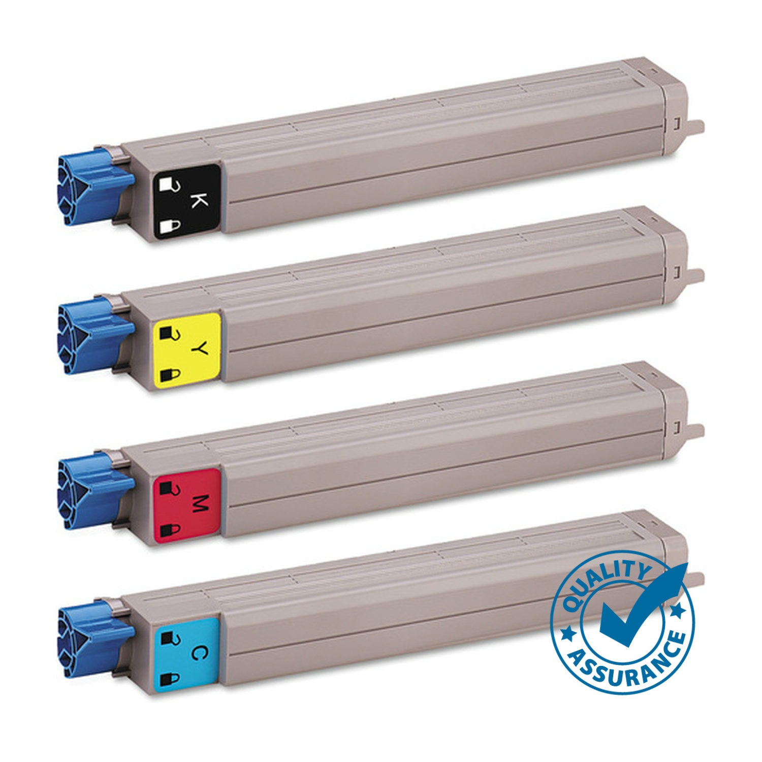 Printer Pro ™ 4 COLORS PACK - Okidata C9650 BK/C/M/Y Toner Cartridge - OKI Printer C9650