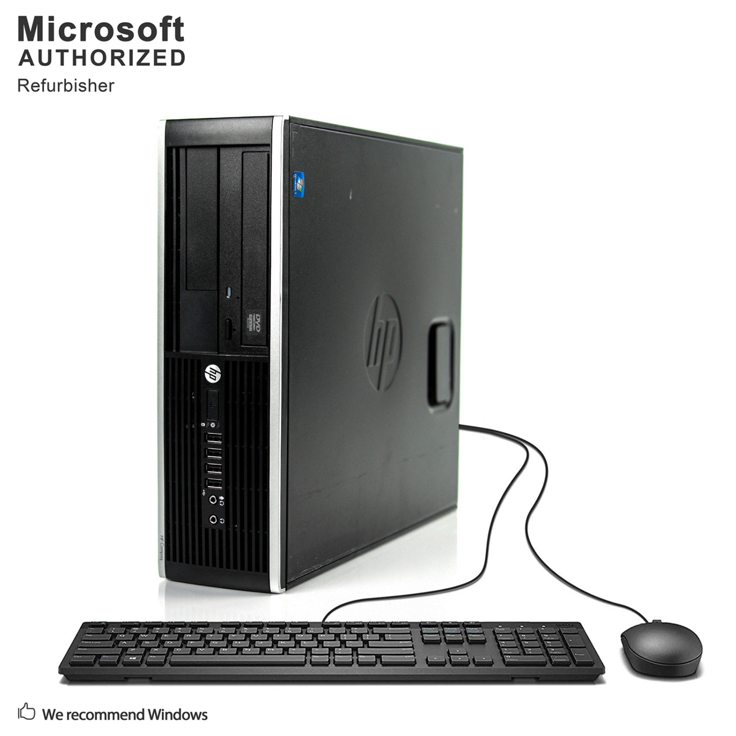 Refurbished (Good) - HP Compaq Elite 8300 SFF,Intel Quad Core i5