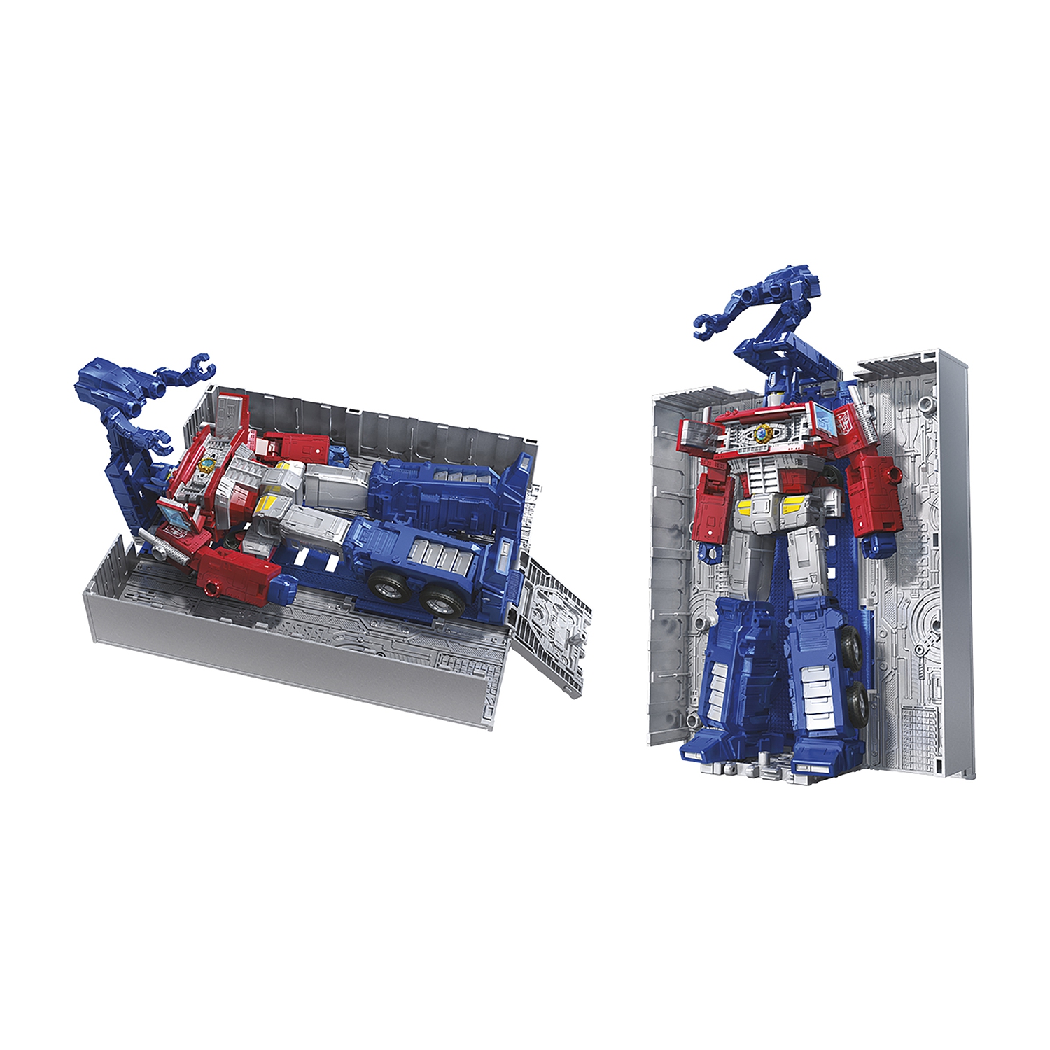 Transformers Earthrise War pour Cybertron 8 pouces Classe de chef de file de figure - Optimus prime Reissue