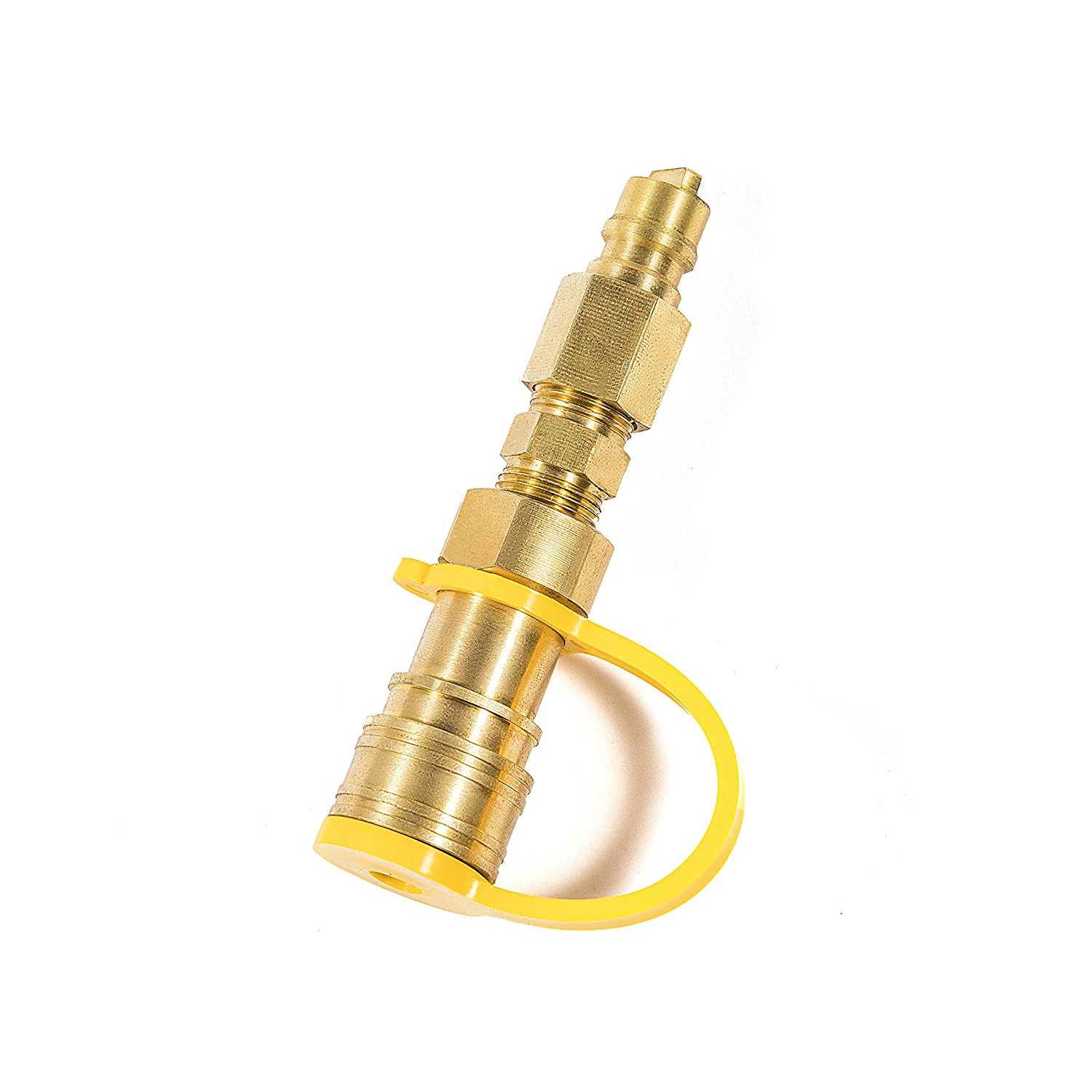 Kit de connexion rapide au gaz naturel 3/8 "filetage mâle x 3/8" filetage femelle, bras solides