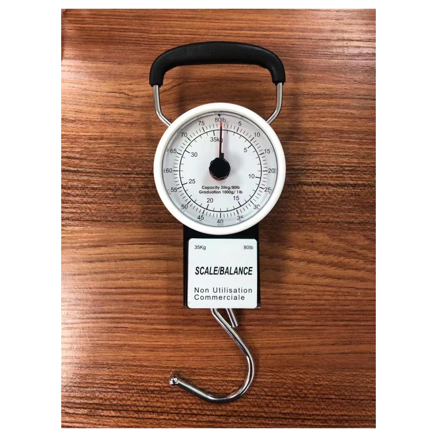 Réservoir de propane, balance, pèse-bagage portatif pour barbecue, radiateur de patio de 35 kg et 80 lb