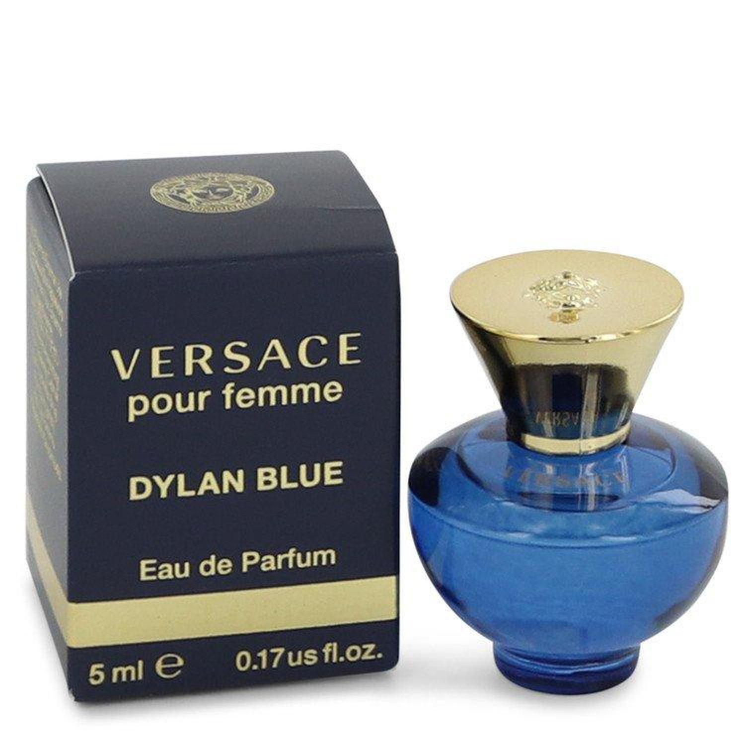 Versace Pour Femme Dylan Blue by Versace Mini EDP 0.17 oz