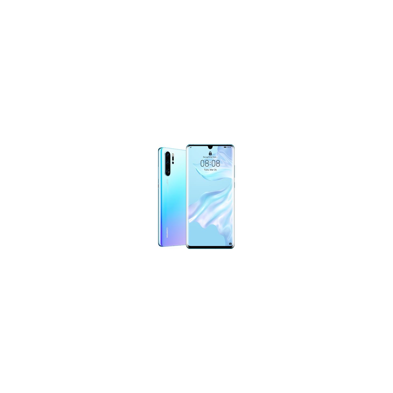 Refurbished (Excellent) - Huawei P30 Pro 128GB Smartphone - Breathing Crystal - Unlocked - Certified Pre-Owned