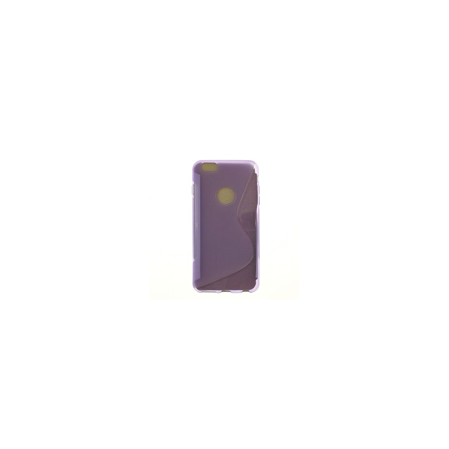 Iphone 6 Plus, Iphone 6s Plus S Line Design Soft Case, Purple