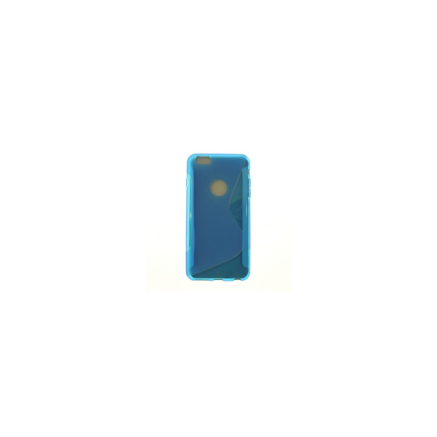 Iphone 6 Plus, Iphone 6s Plus S Line Design Soft Case, Blue