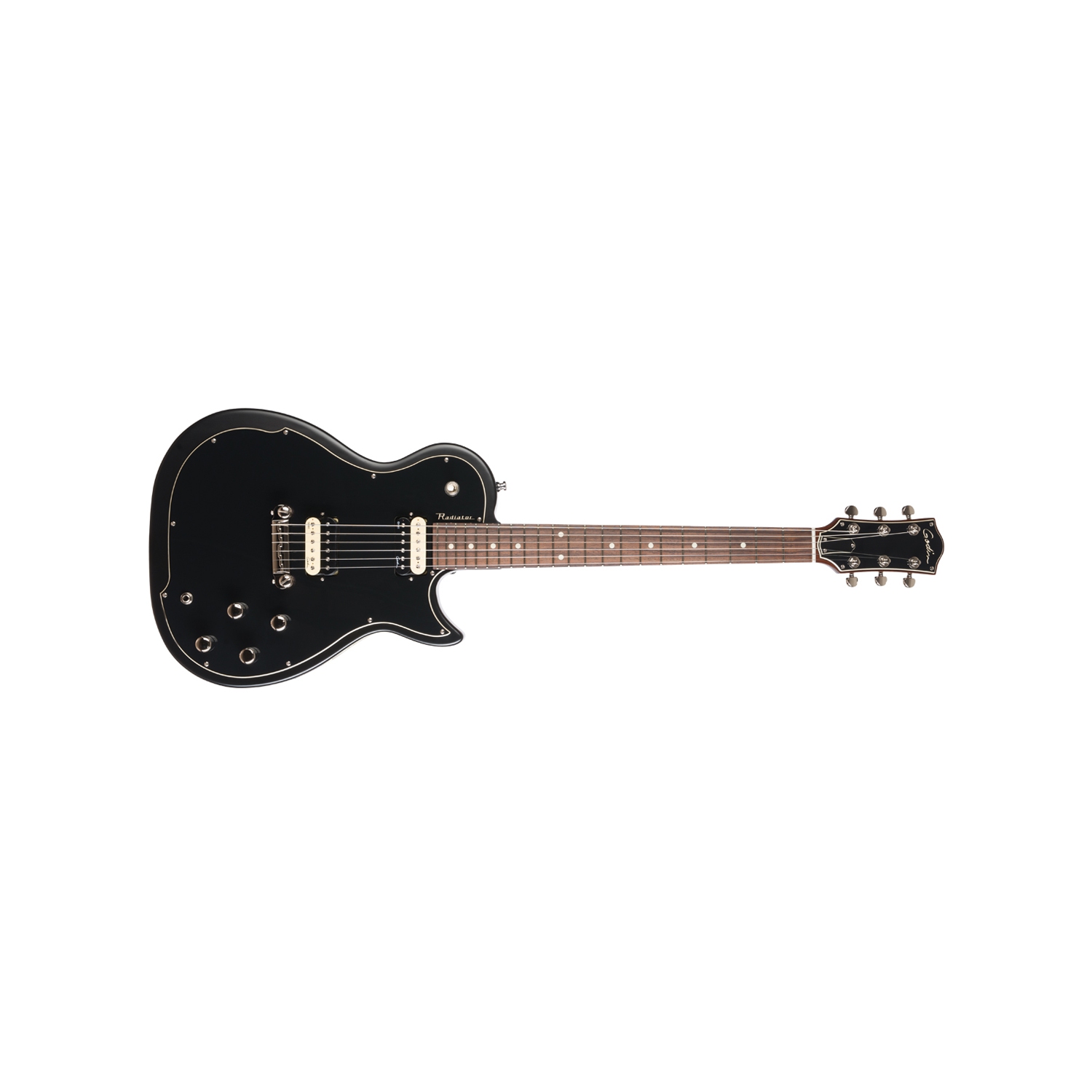 Guitare électrique Radiator de Godin - Noir mat