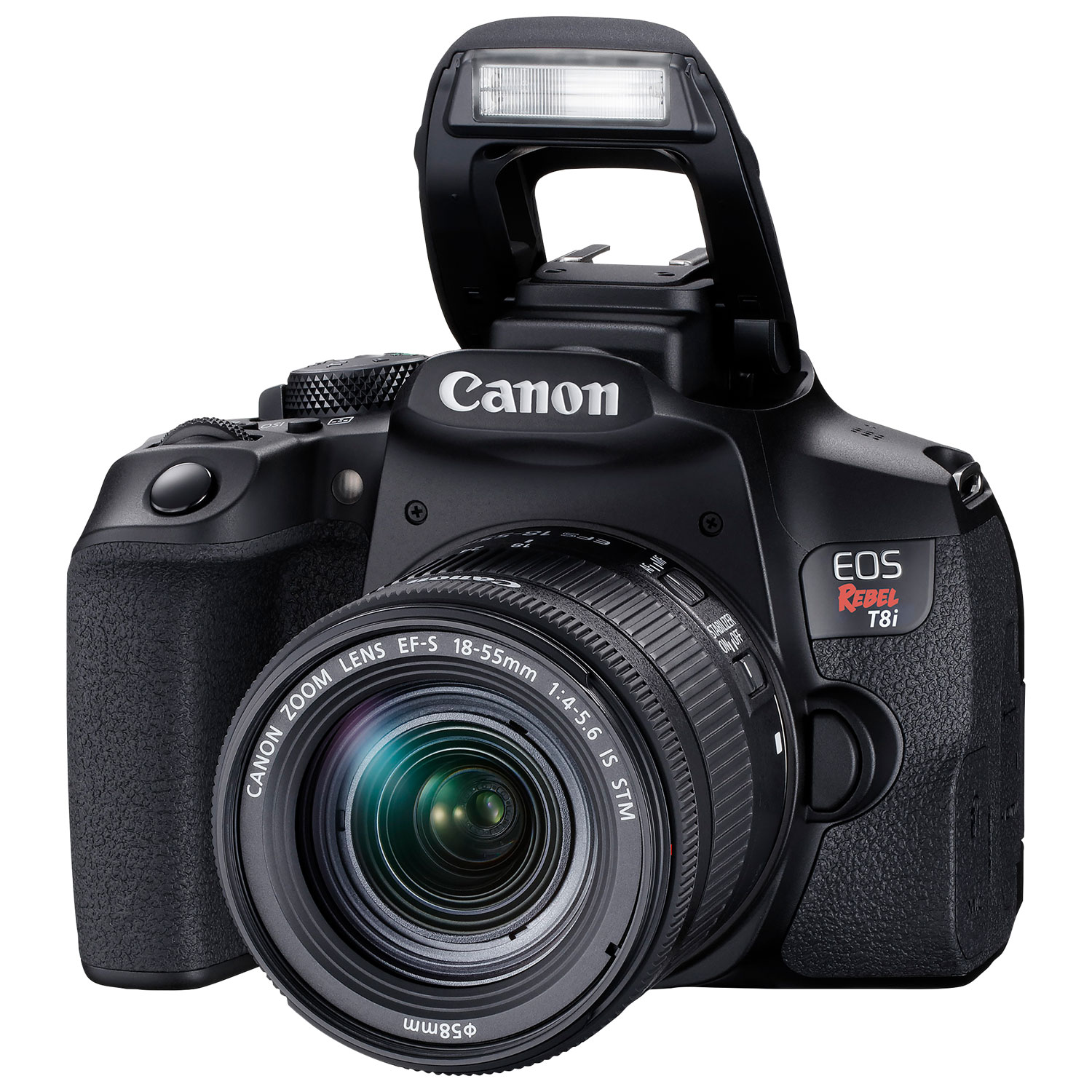 Canon EOS Rebel T8i DSLR Camera with 18-55mm IS STM Lens Kit