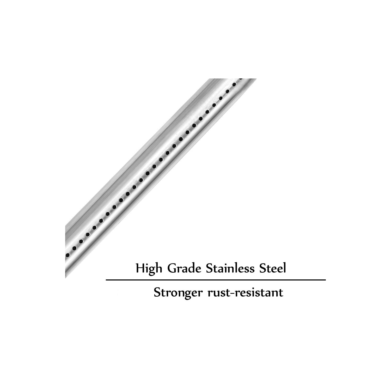 Grill Burner For Costco 210001, 720-0008, 720-0011, 720-0021-LP, 720-0037 Gas Models - 3Pack