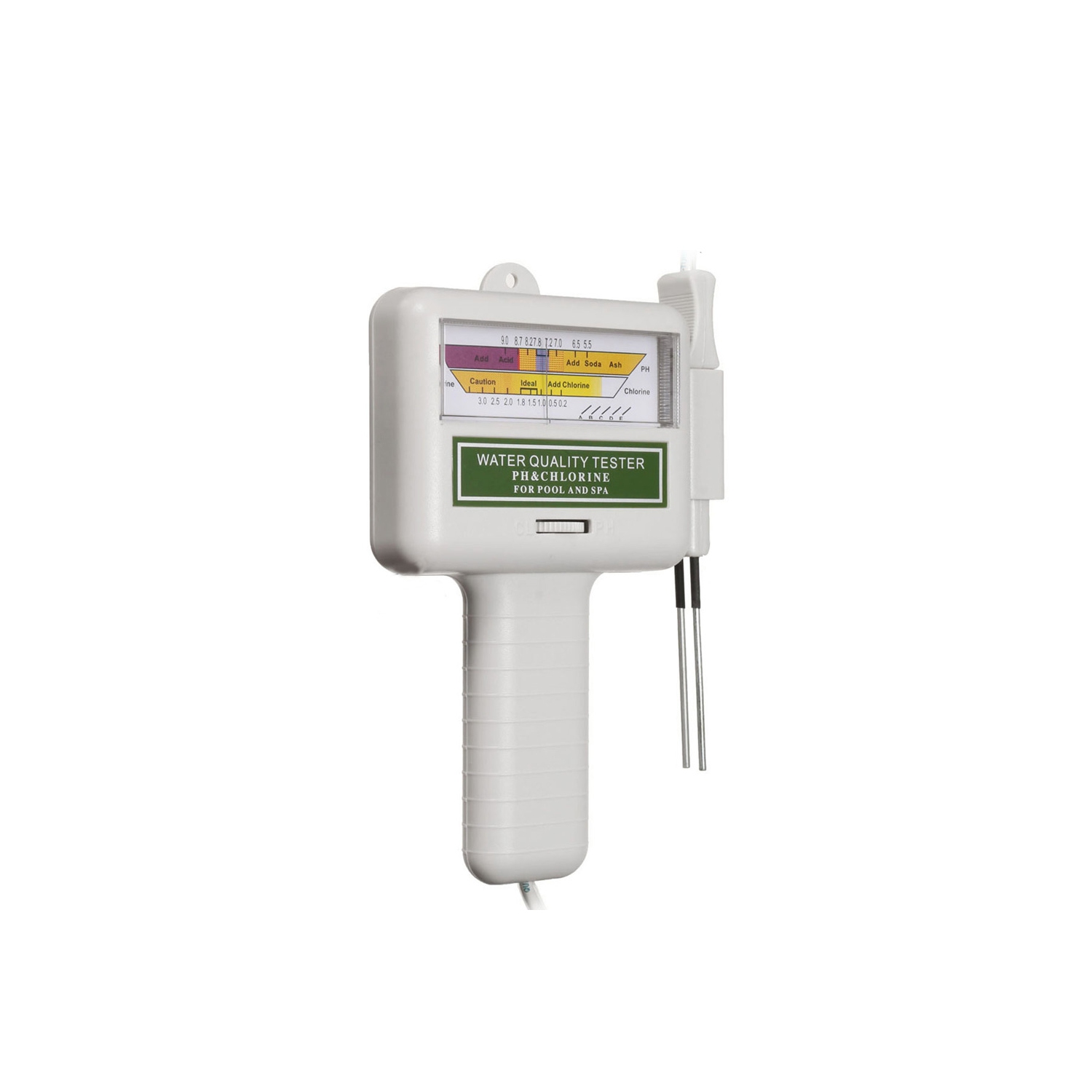 axGear PC101 PH Meter Water Quality PH CL2 Chlorine Tester Level Meter fo Swimming Pool