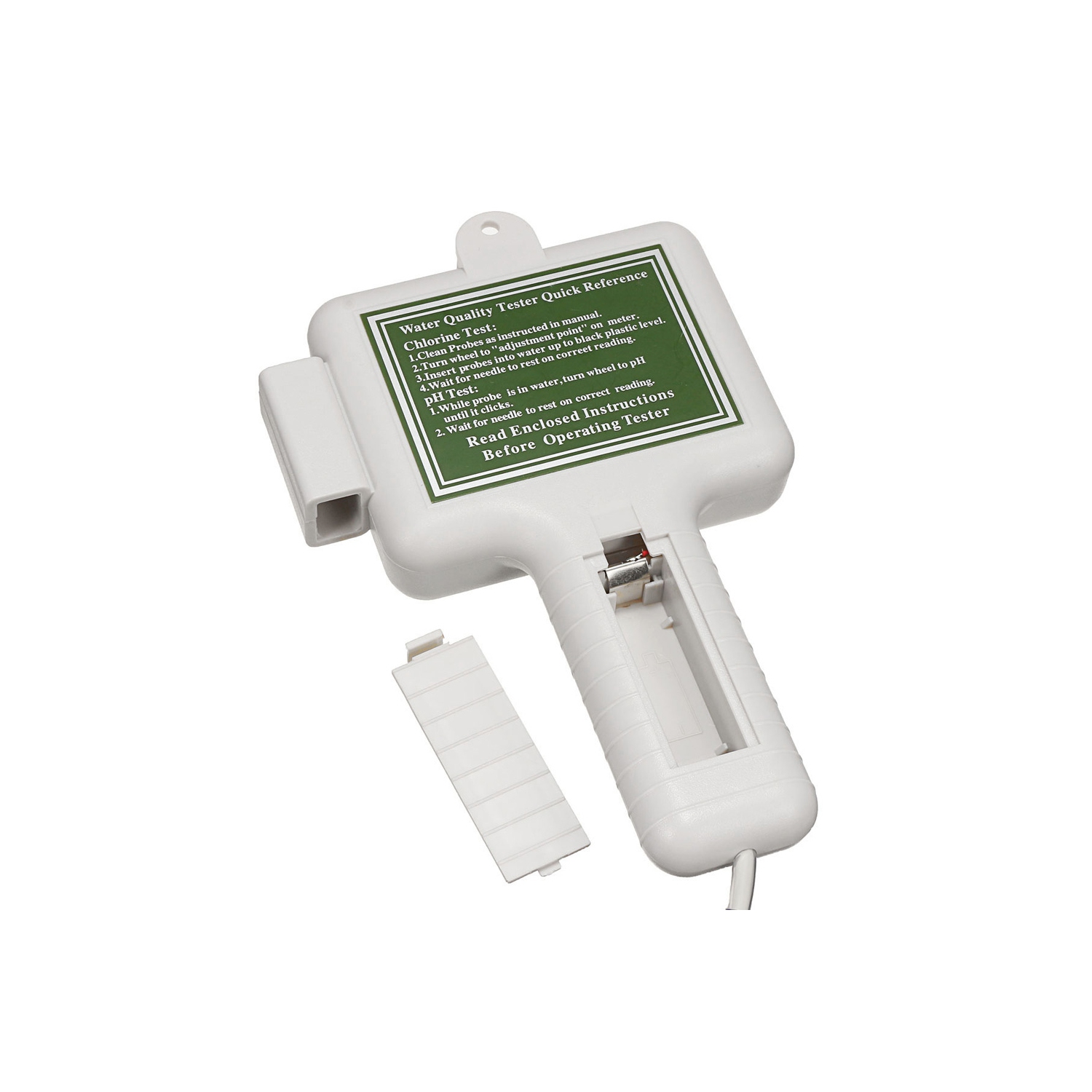 axGear PC101 PH Meter Water Quality PH CL2 Chlorine Tester Level Meter fo Swimming Pool