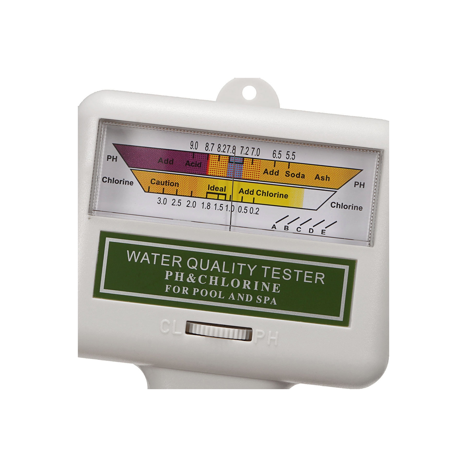 axGear PC101 PH Meter Water Quality PH CL2 Chlorine Tester Level Meter fo Swimming Pool