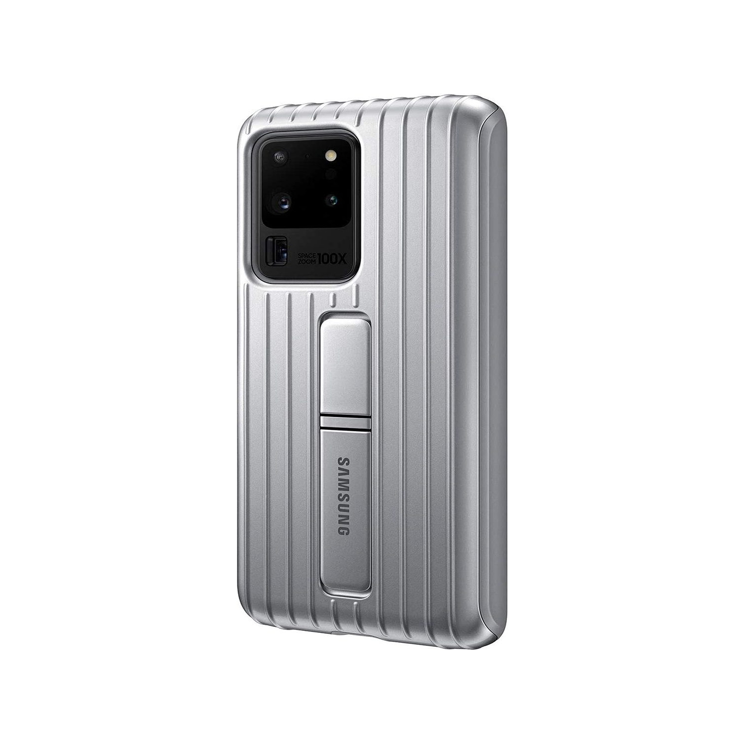 Samsung Galaxy S20 Ultra Silver OEM Protective Standing Cover Case