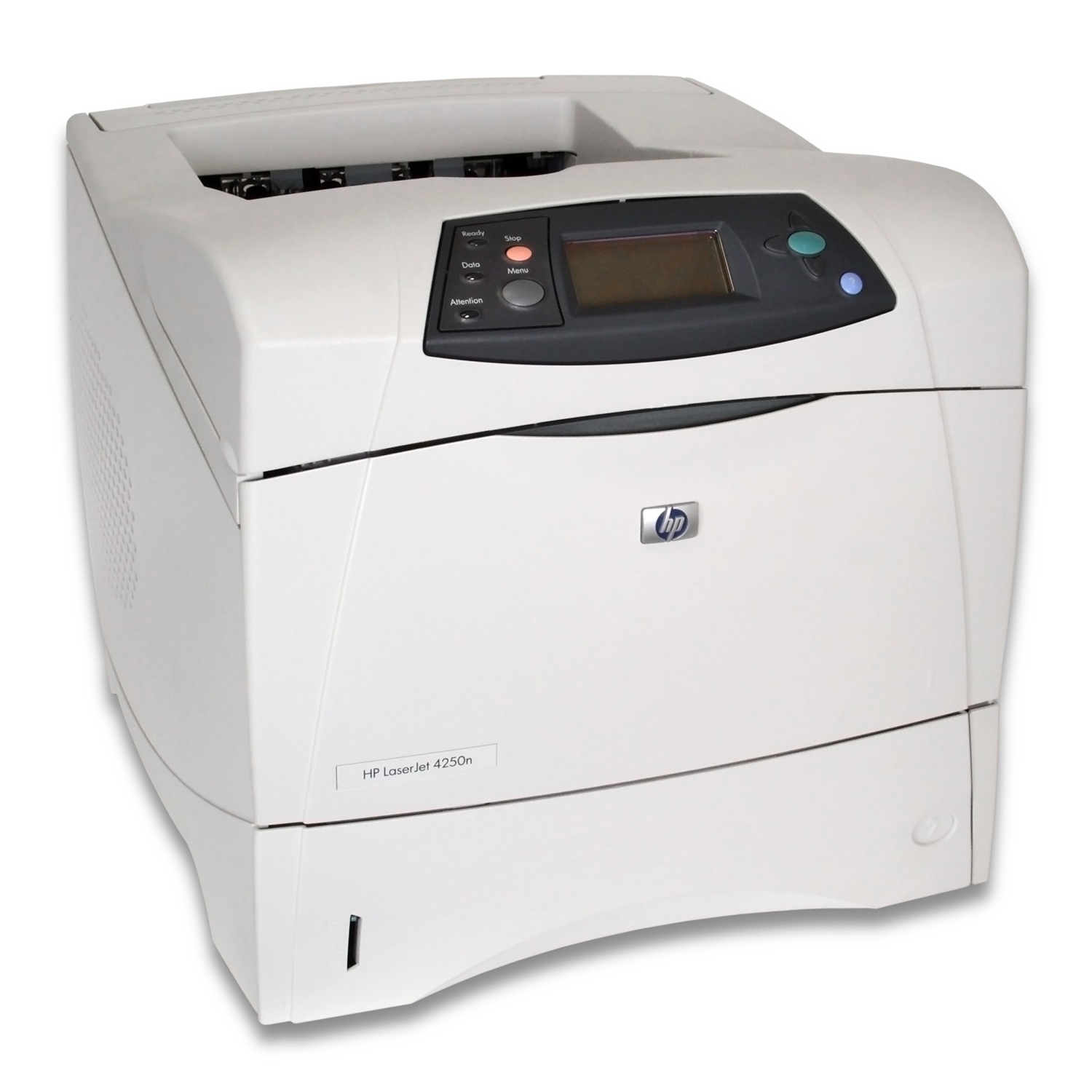 Refurbished (Good) HP LaserJet 4250N 4250 Laser Printer Q5401A USB connection, Network, No Duplex, With existing Toner