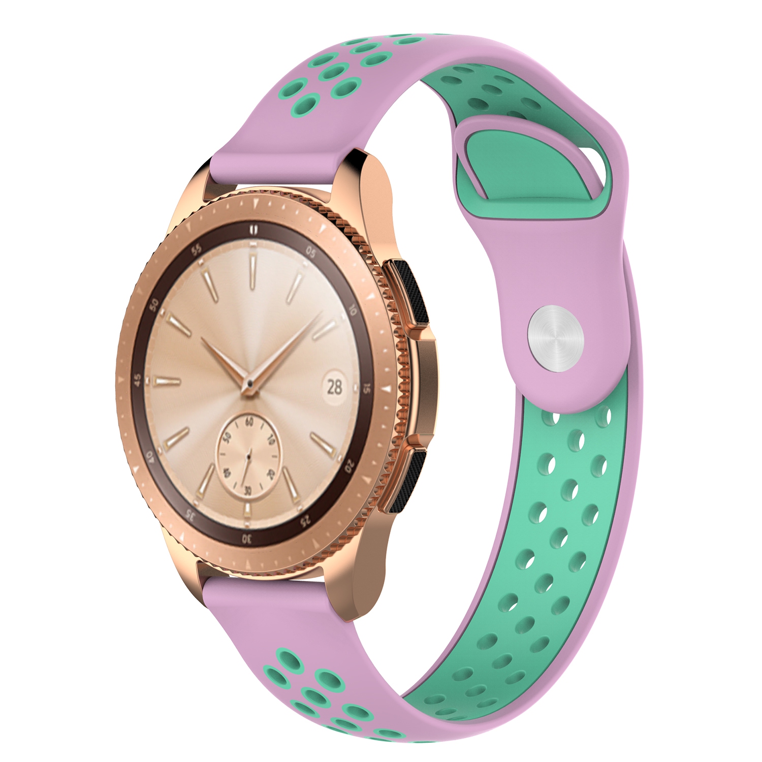 michael kors purple silicone watch