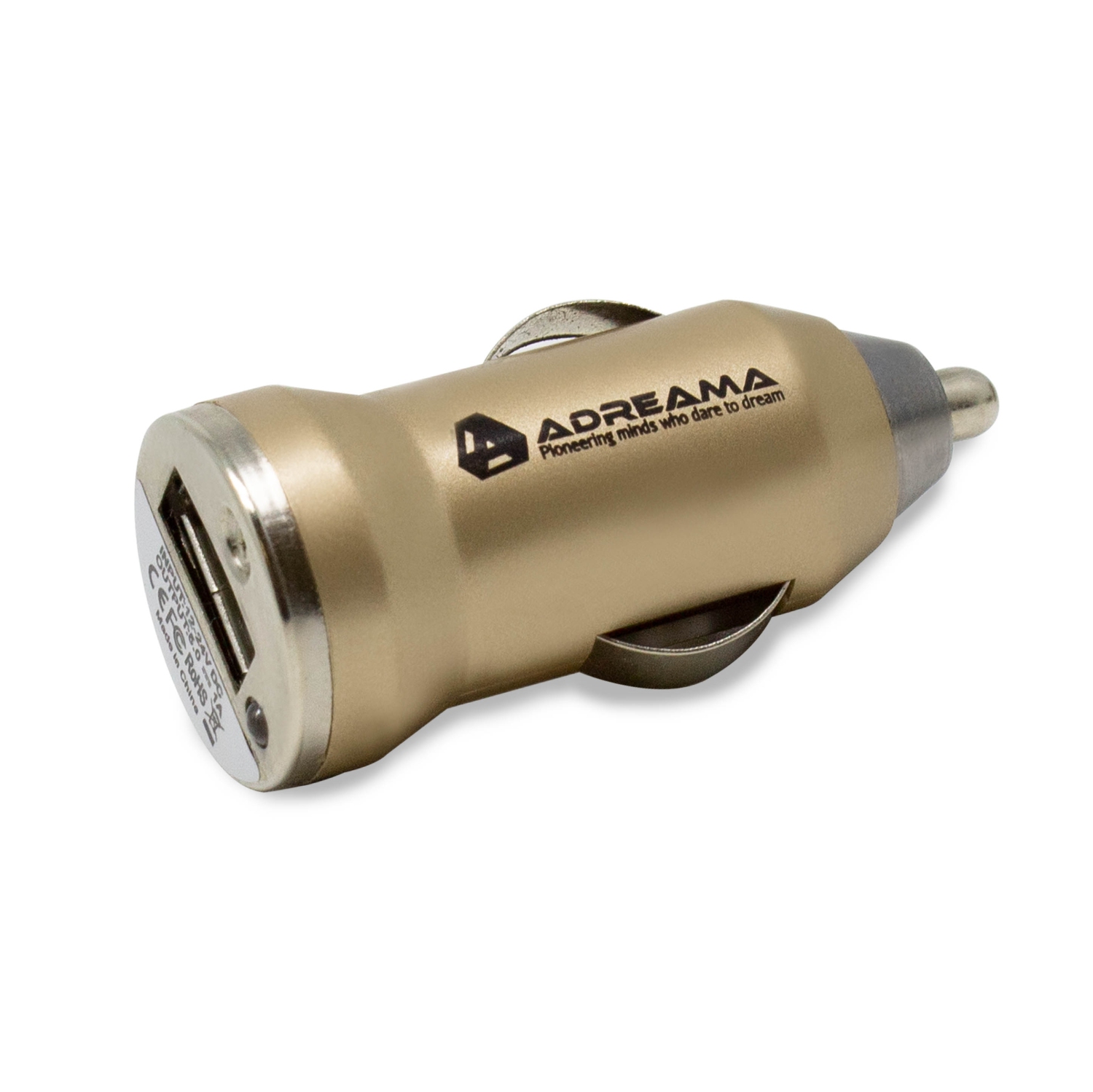 Adreama Car Charger - Golden