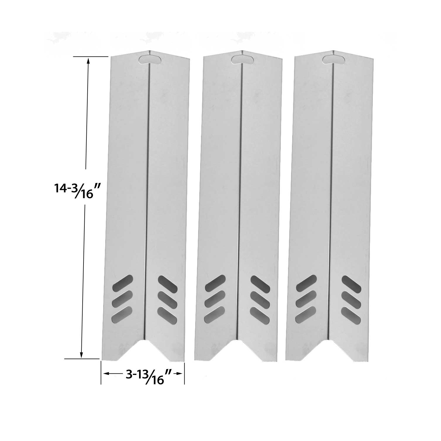 Heat Plate For Uniflame GBC1205W, GBC1305W-U, GBC1030W, GBC1030WRS, GBC1134W, GBC1405SP, GBC1406W - 3PK