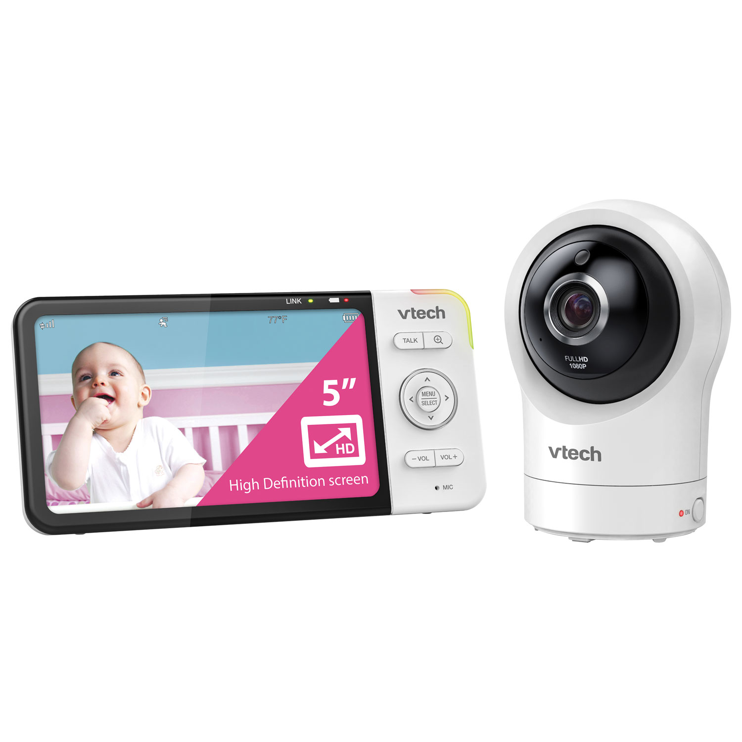 vtech 5 digital video monitor ptz