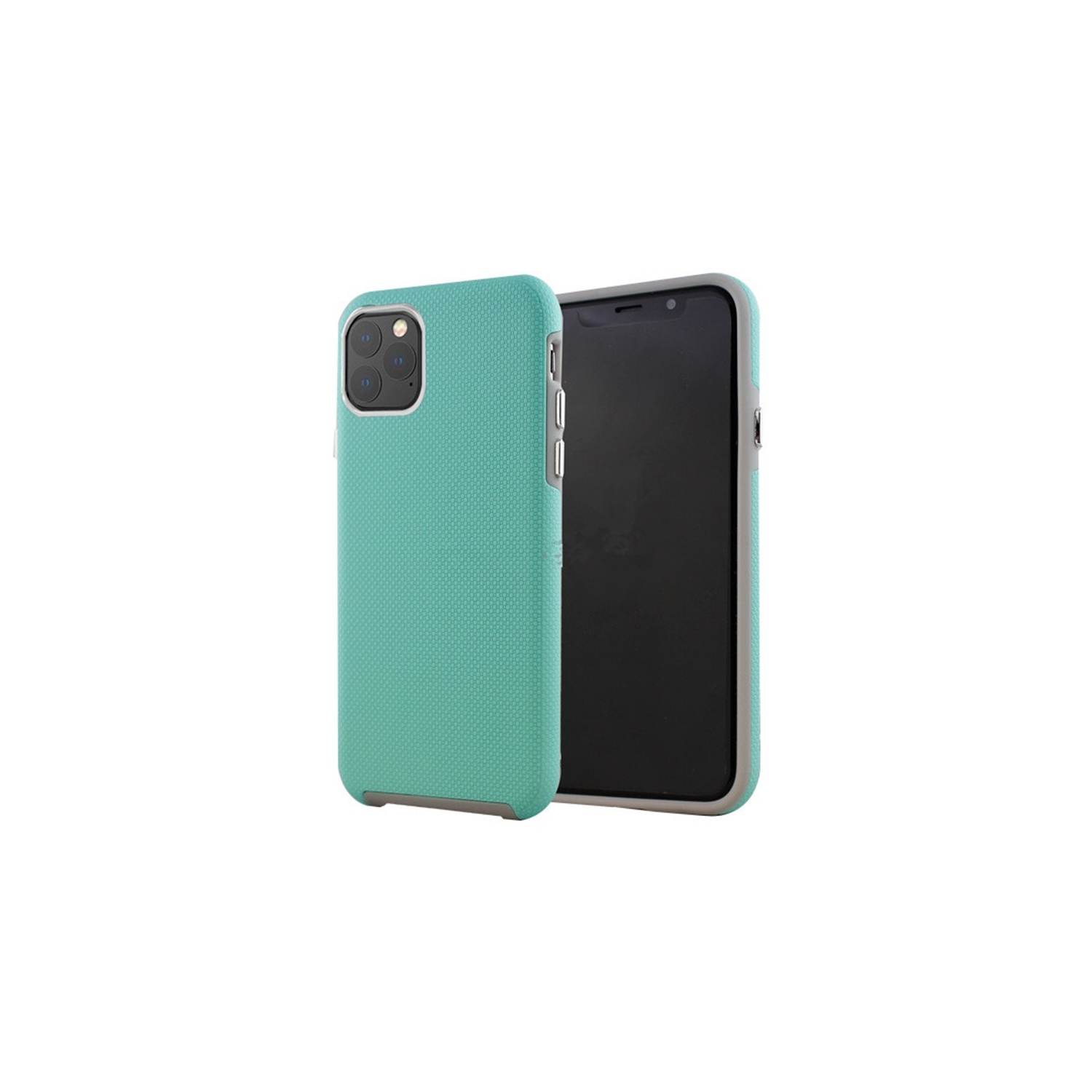 【CSmart】 Slim Fitted Hybrid Hard PC Shell Shockproof Scratch Resistant Case Cover for iPhone 11 Pro, Mint