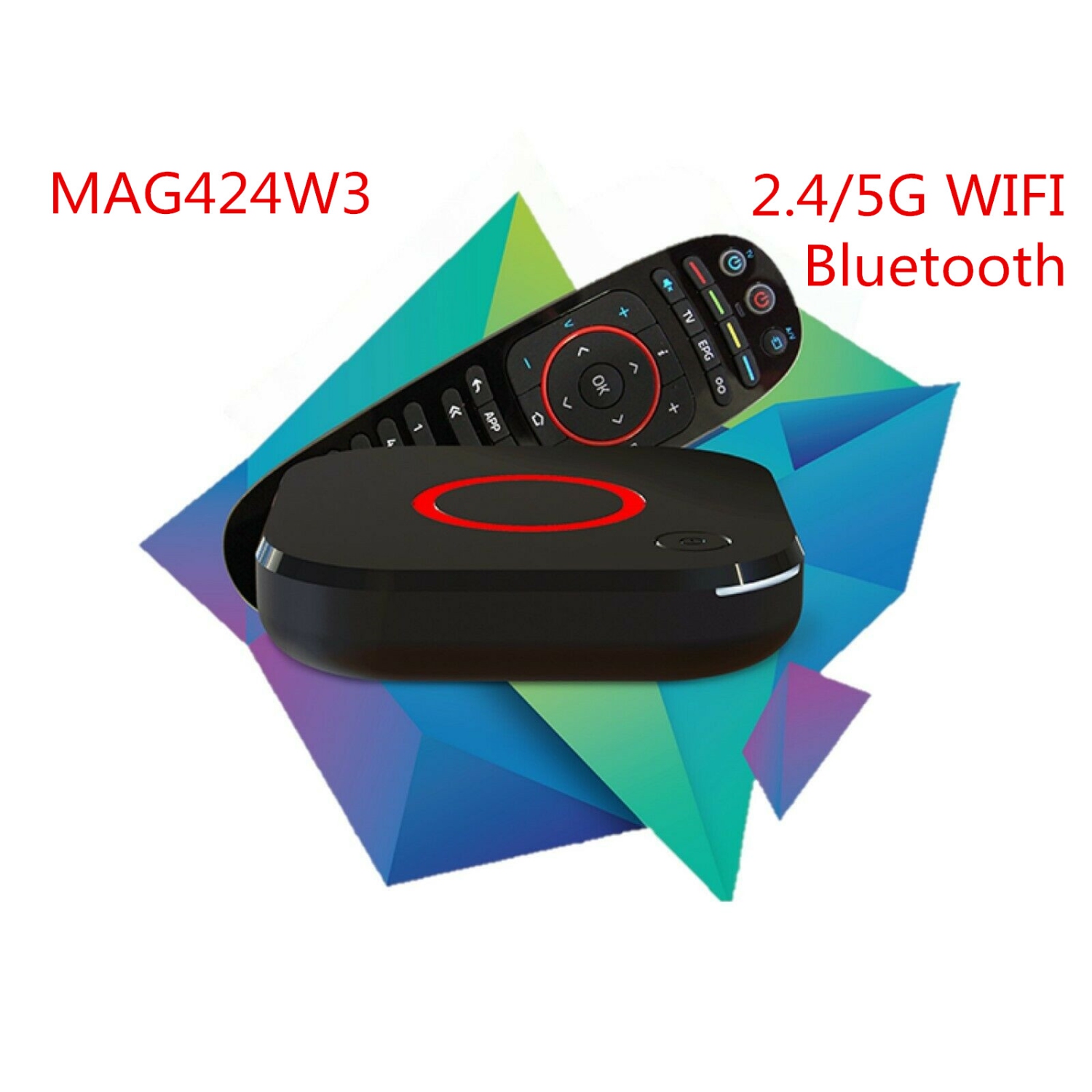 2020 Infomir Genuine MAG424W3 IPTV OTT Set Top Box TV STB Wifi Bluetooth updated MAG322W1 MAG324W2 with Free Lixsuntek ® cable