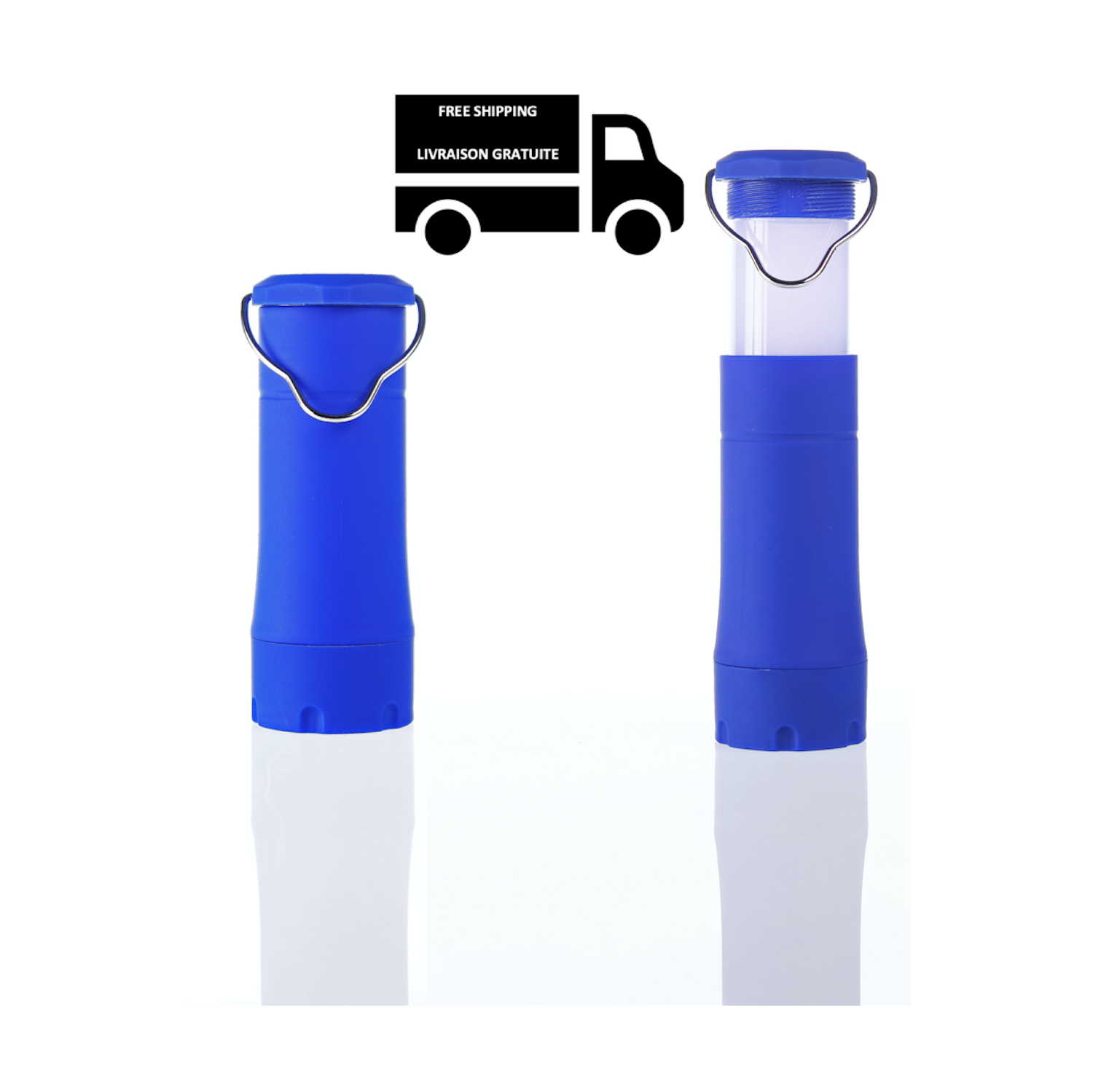 Stimula Lifestyle - Ultraled - Lampe de poche puissantes de qualité militaire avec une LED durée de vie de 50 000 heures - Bleu